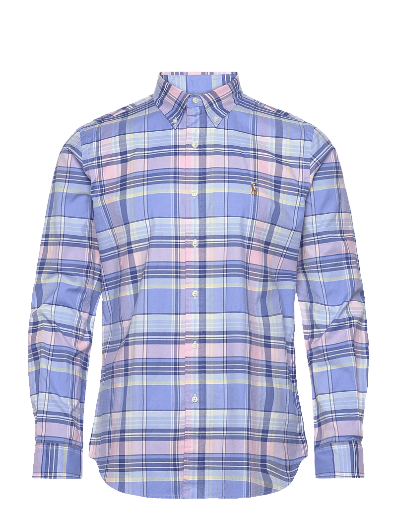 Polo Ralph Lauren - PINPOINT OXFORD-WVN-SHIRT - basic skjortor - 7107a blue pink m - 0