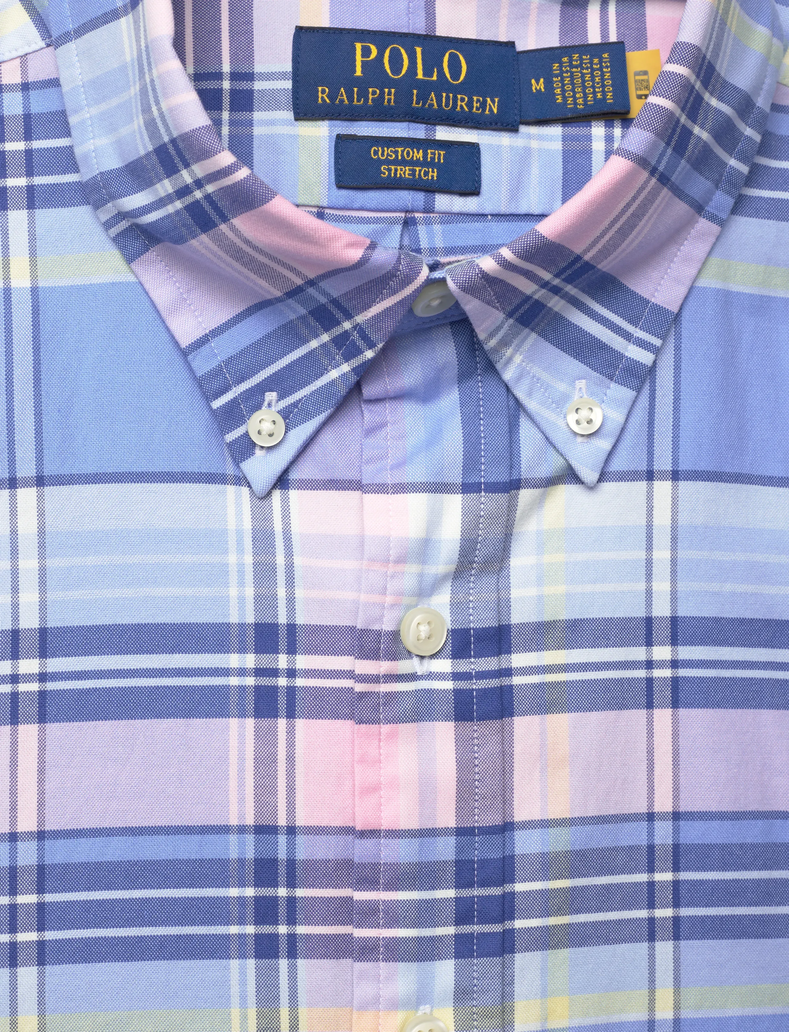 Polo Ralph Lauren - PINPOINT OXFORD-WVN-SHIRT - ternede skjorter - 7107a blue pink m - 4