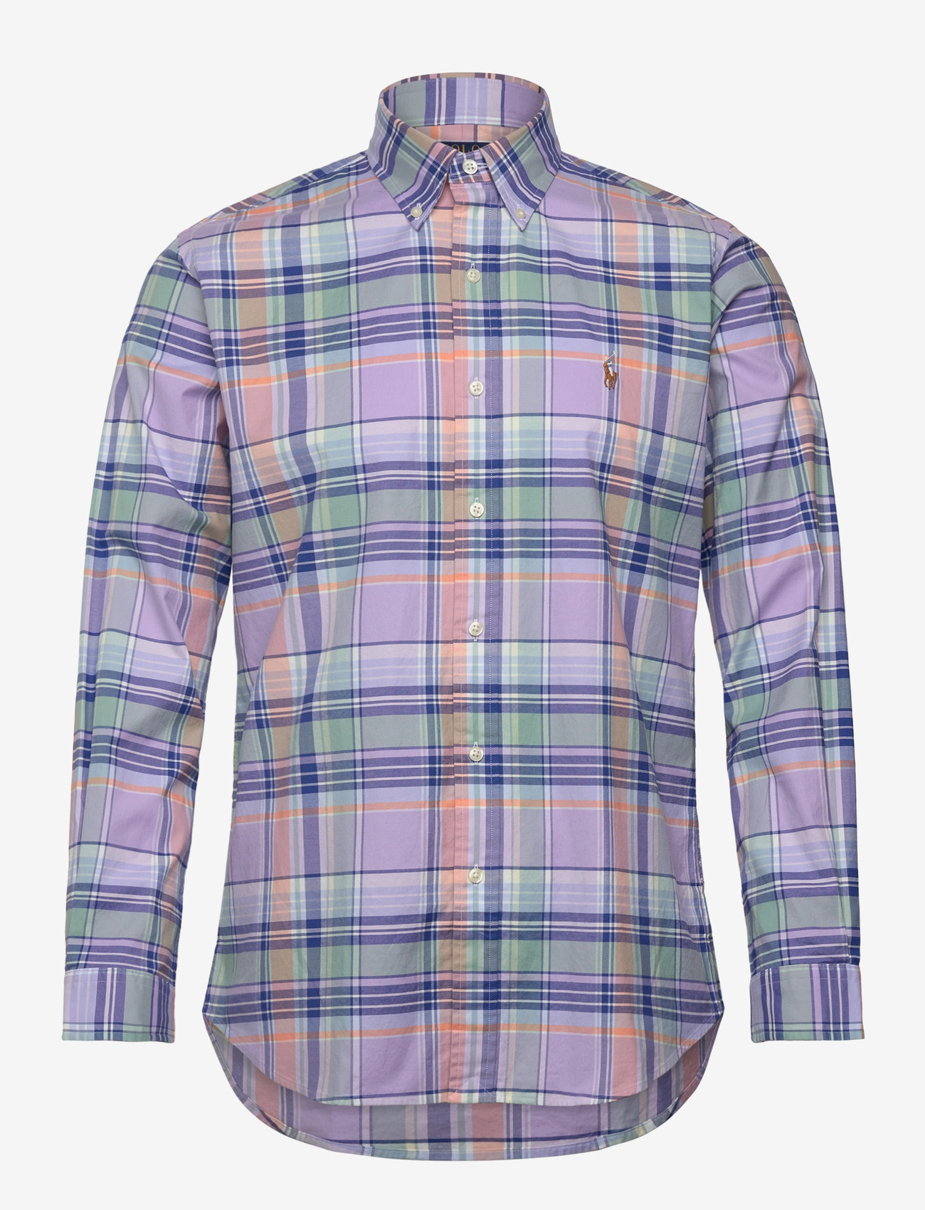 Polo Ralph Lauren - PINPOINT OXFORD-WVN-SHIRT - ruudulised särgid - 7107b lavender bl - 0