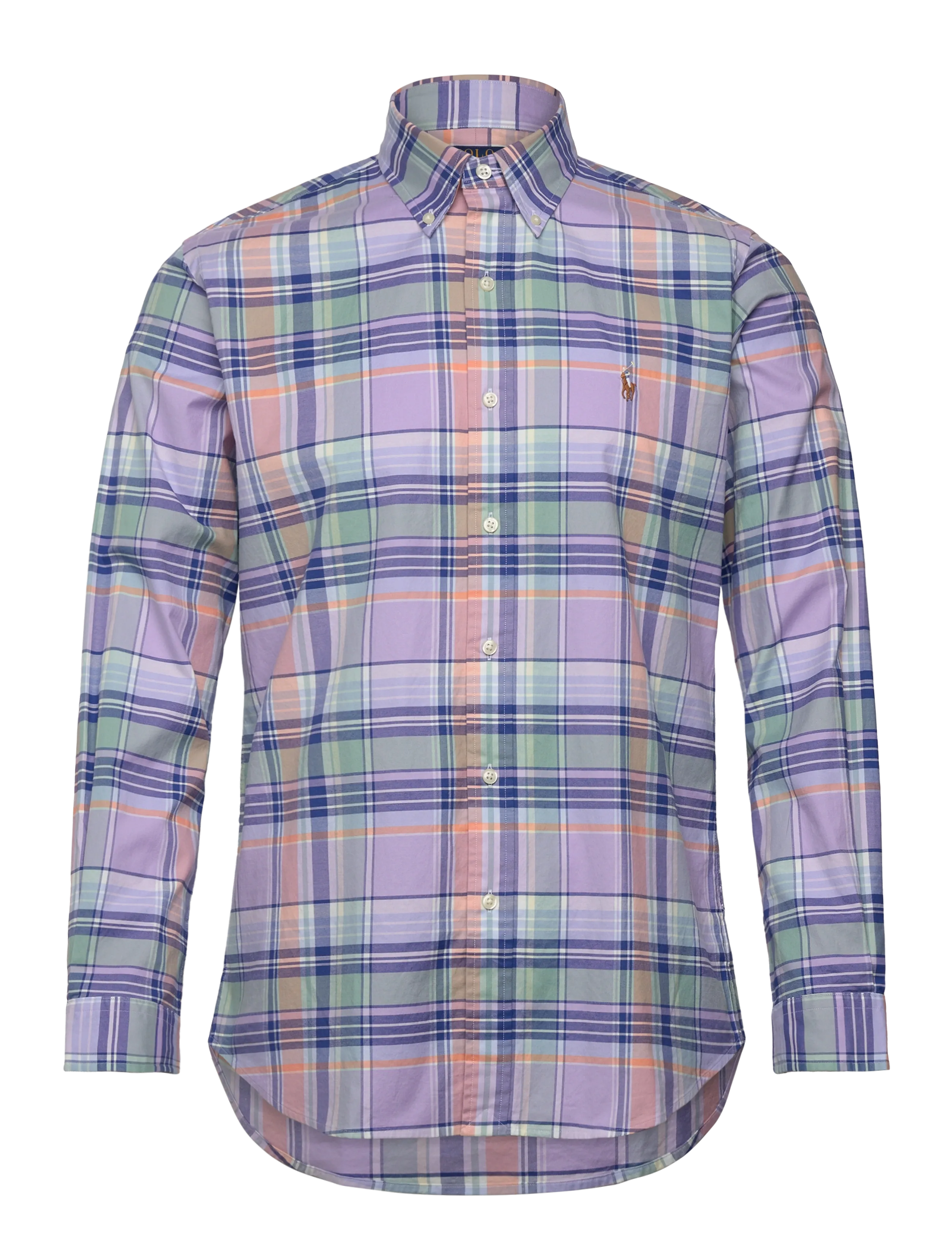 Polo Ralph Lauren PINPOINT OXFORD-WVN-SHIRT - Ternede skjorter - 7107B LAVENDER BL / purple