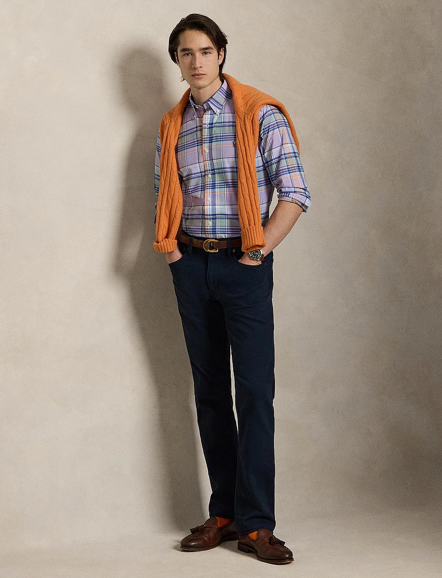 Polo Ralph Lauren - PINPOINT OXFORD-WVN-SHIRT - casual hemden - 7107b lavender bl - 0