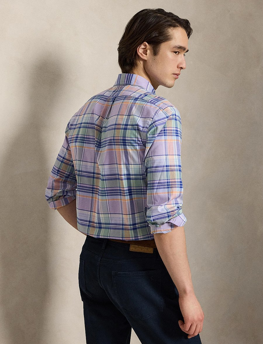 Polo Ralph Lauren - PINPOINT OXFORD-WVN-SHIRT - casual hemden - 7107b lavender bl - 3