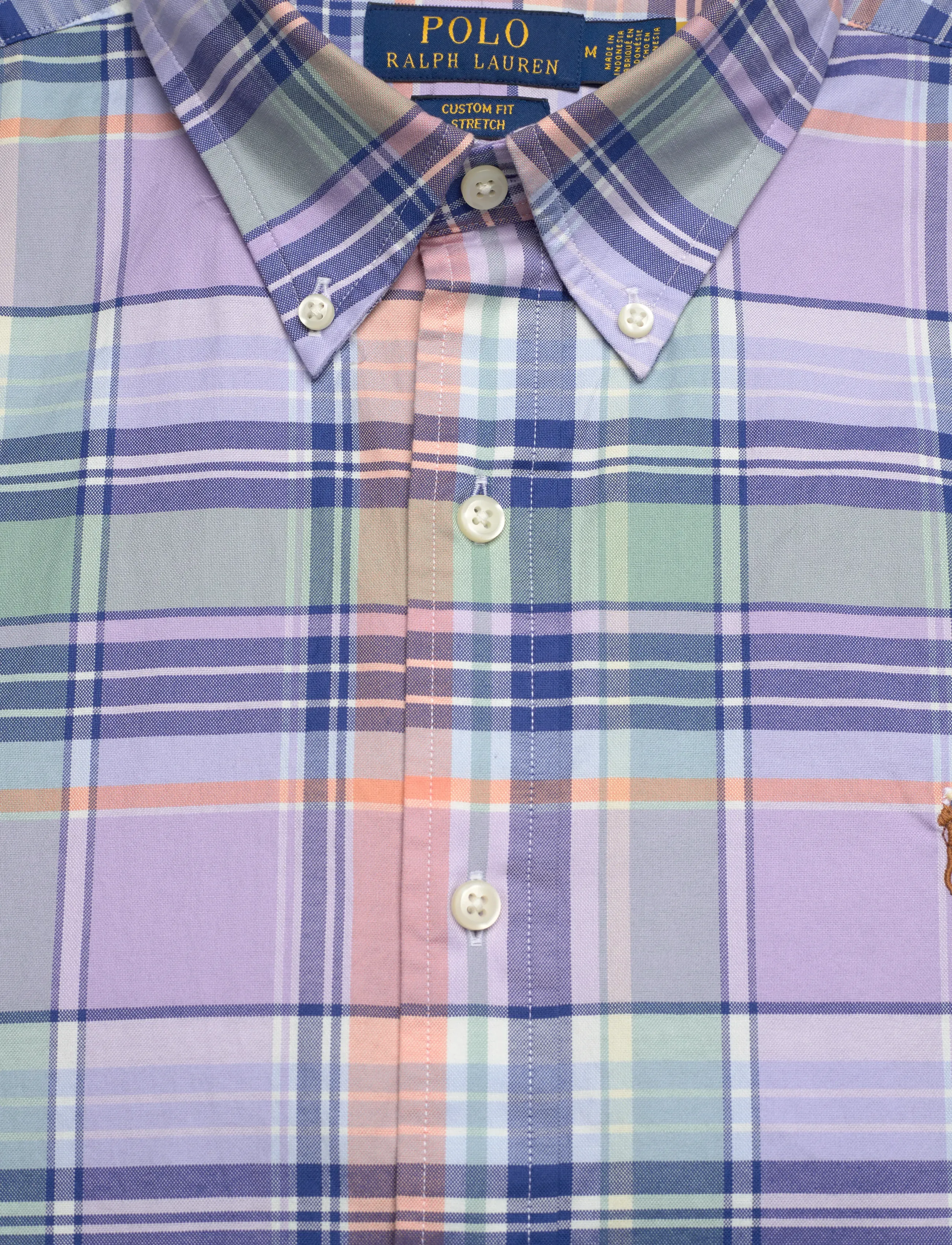 Polo Ralph Lauren - PINPOINT OXFORD-WVN-SHIRT - ternede skjorter - 7107b lavender bl - 4