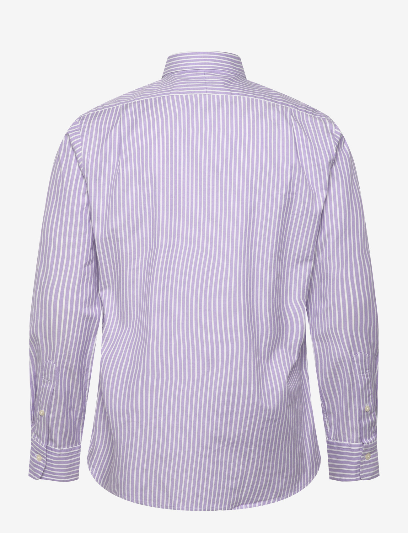 Polo Ralph Lauren - Custom Fit Striped Stretch Oxford Shirt - stribede skjorter - 7106c lavender wh - 1