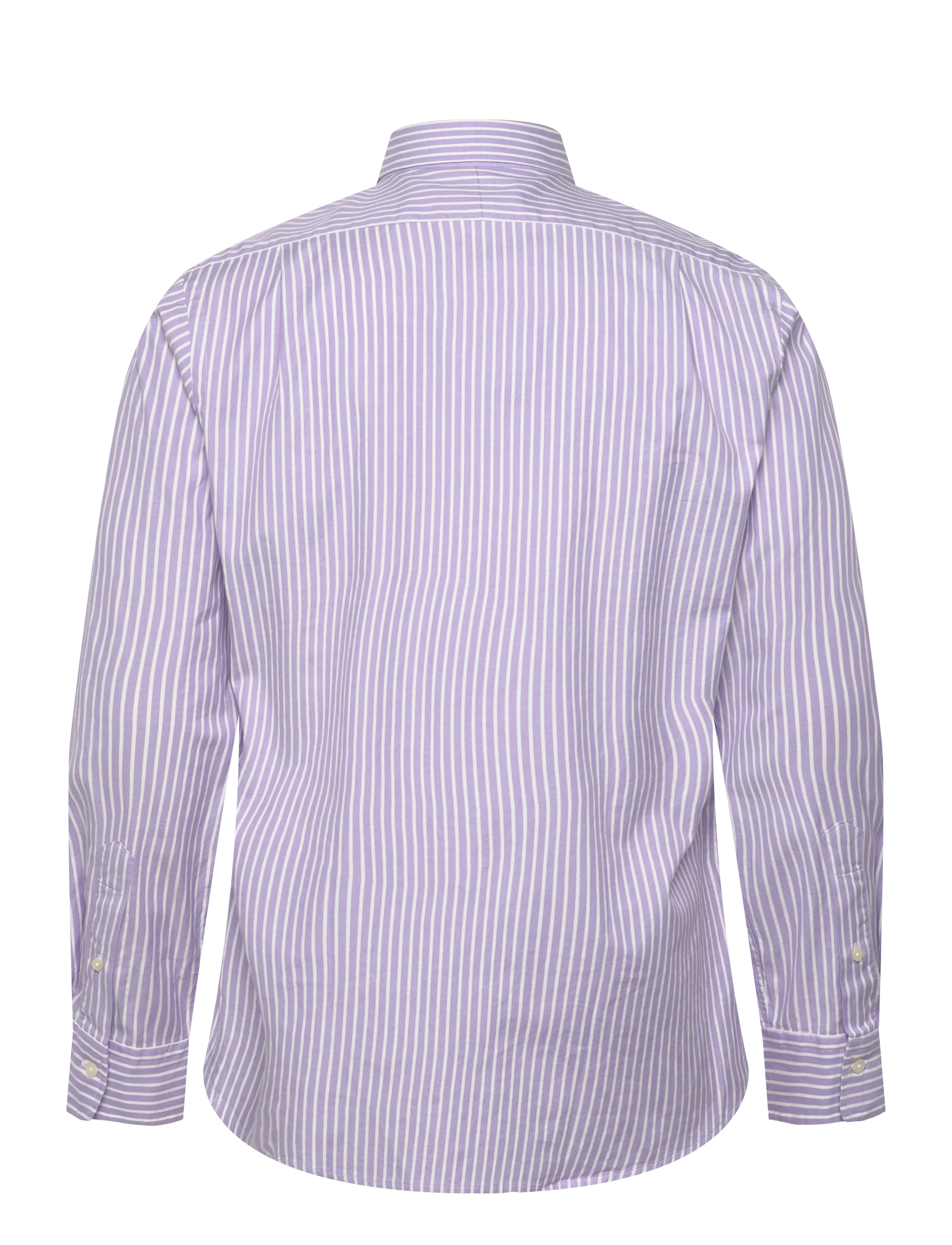 Polo Ralph Lauren - Custom Fit Striped Stretch Oxford Shirt - chemises à rayures - 7106c lavender wh - 2