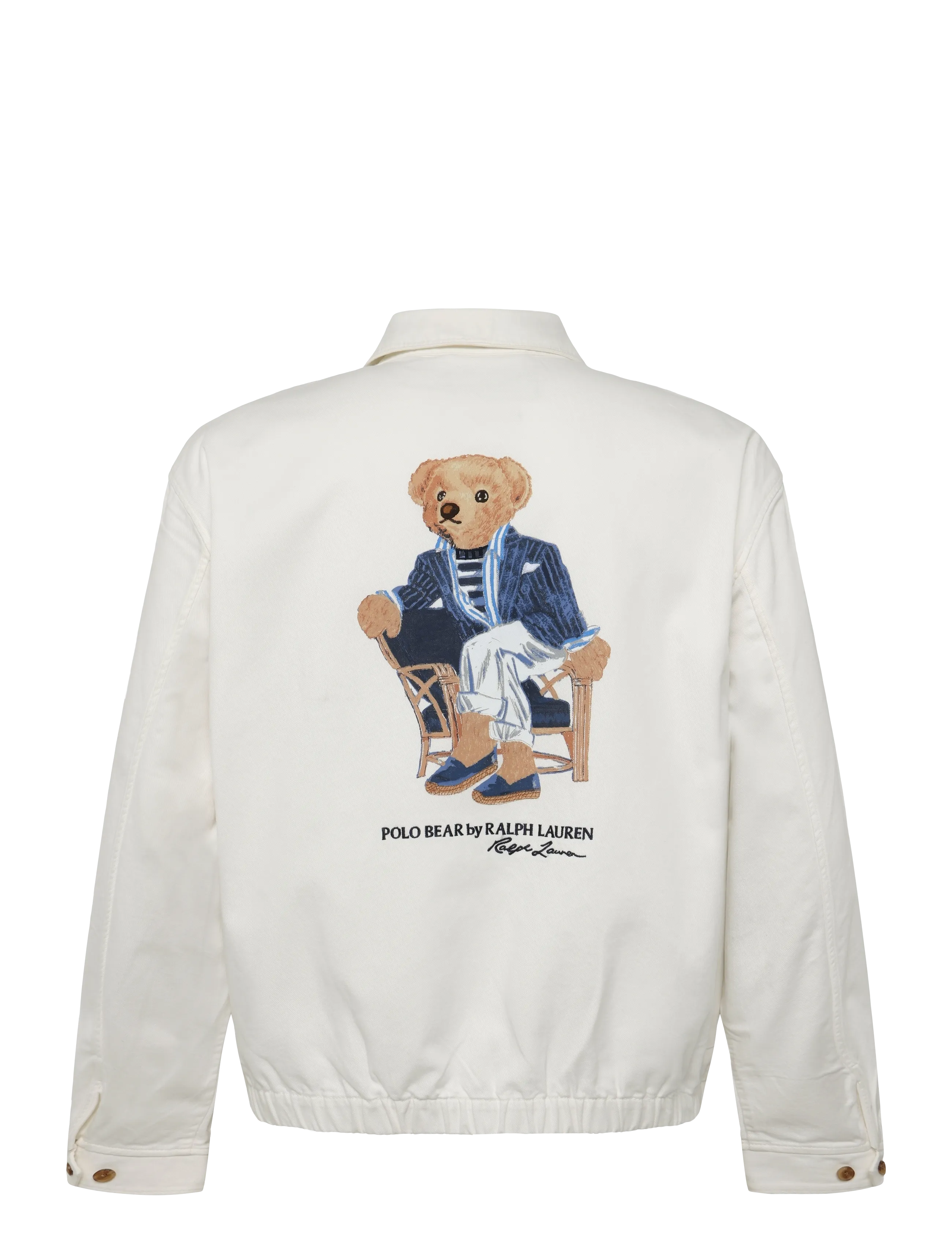 Polo Ralph Lauren - The Polo Bear Big Jacket - light jackets - paper white - 2