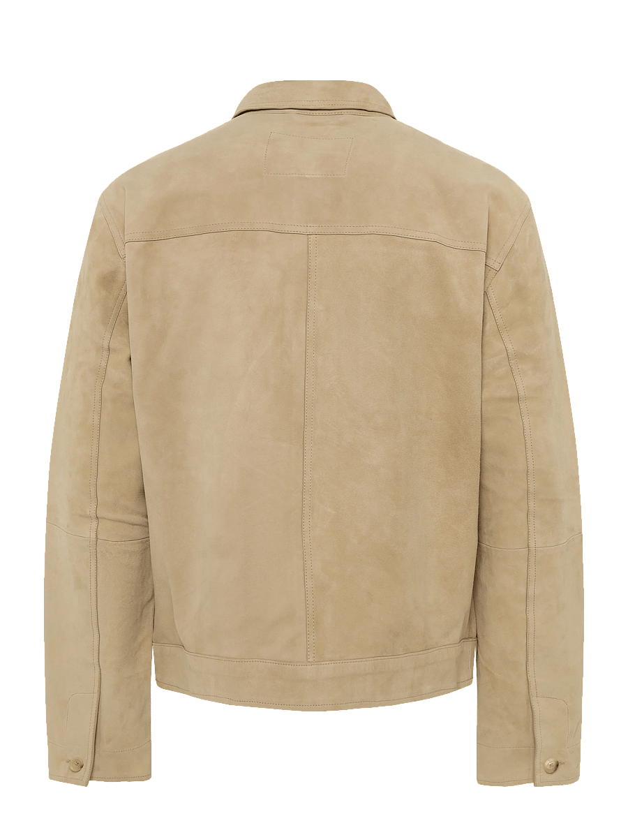 Polo Ralph Lauren - The Ashdale Suede Shacket - vårjackor - cafe tan suede - 1