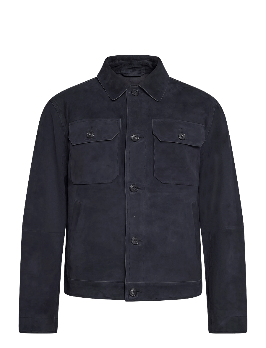 Polo Ralph Lauren - The Ashdale Suede Shacket - herbstjacken - collection navy - 2