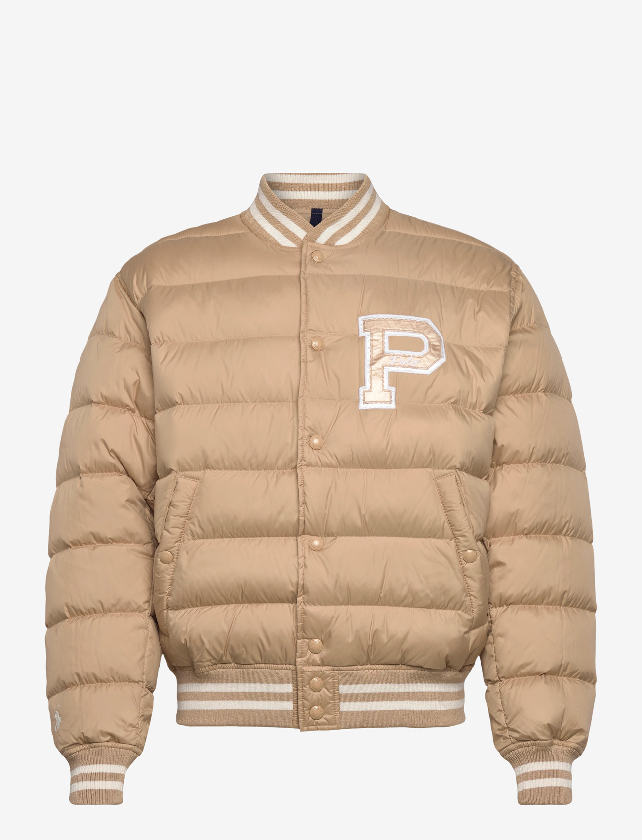 Polo Ralph Lauren - The Colden Quilted Letter Jacket - gesteppt - classic tan - 0