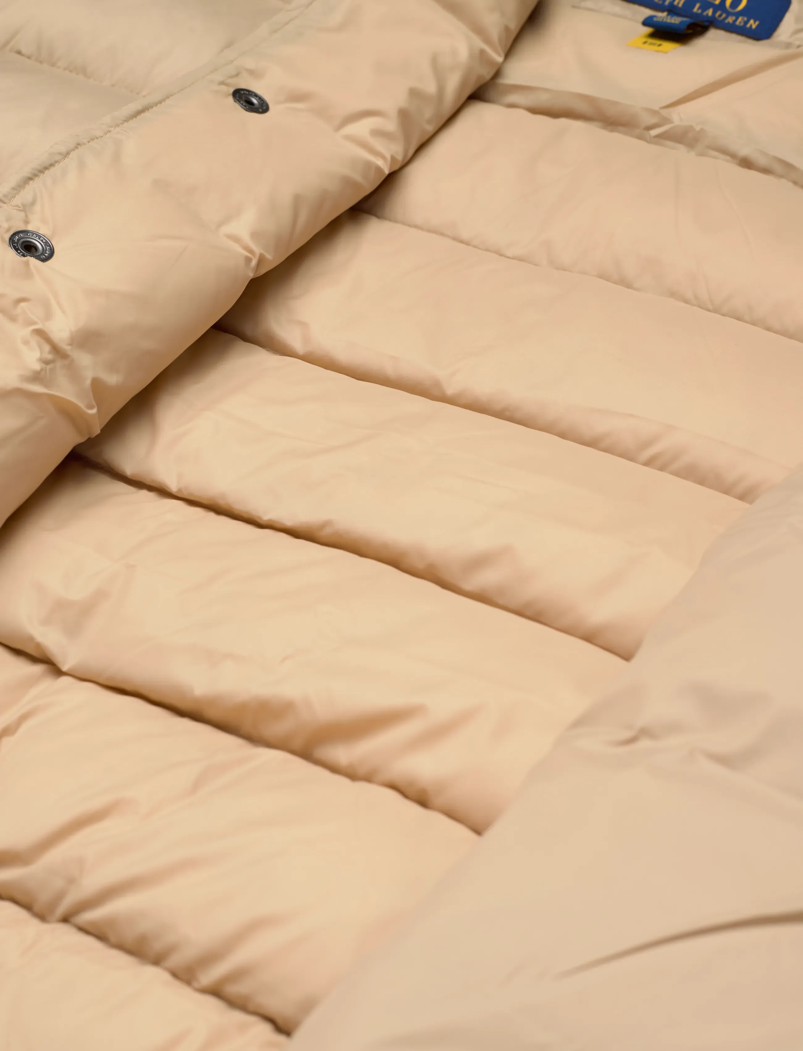 Polo Ralph Lauren - The Colden Quilted Letter Jacket - quiltede - classic tan - 4