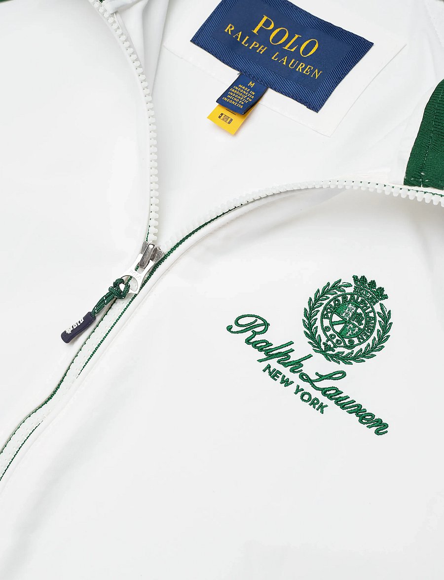 Polo Ralph Lauren - The Oakfort Faille Jacket - leichte jacken - paper white - 2