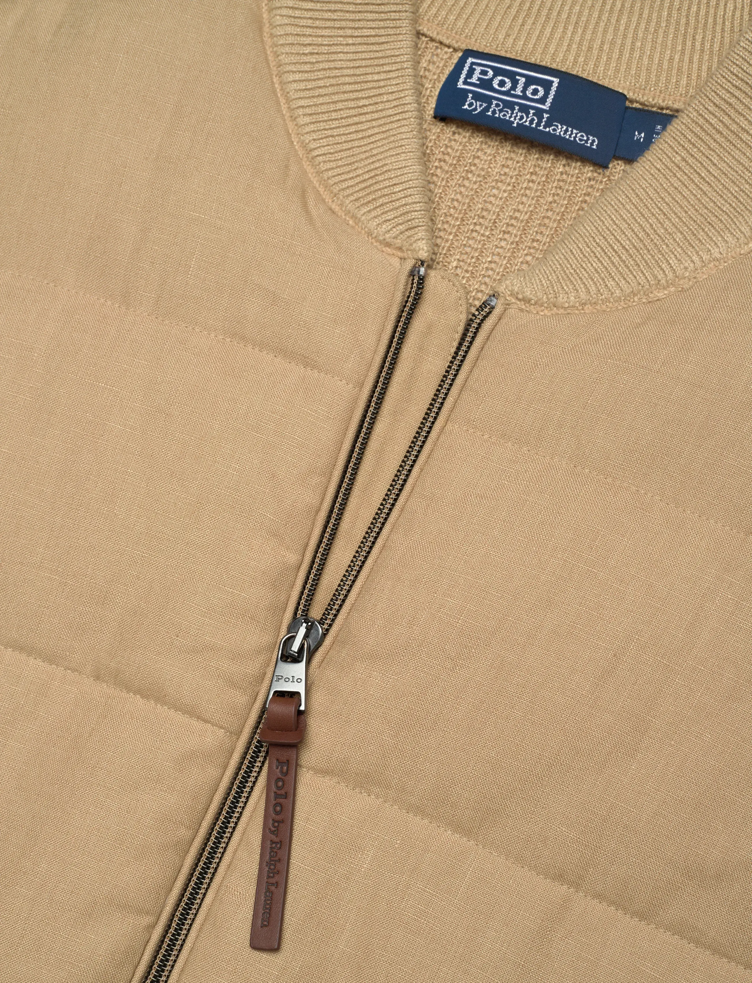 Polo Ralph Lauren - Hybrid Linen Full-Zip Sweater - hybrid-jacken - vintage khaki com - 2