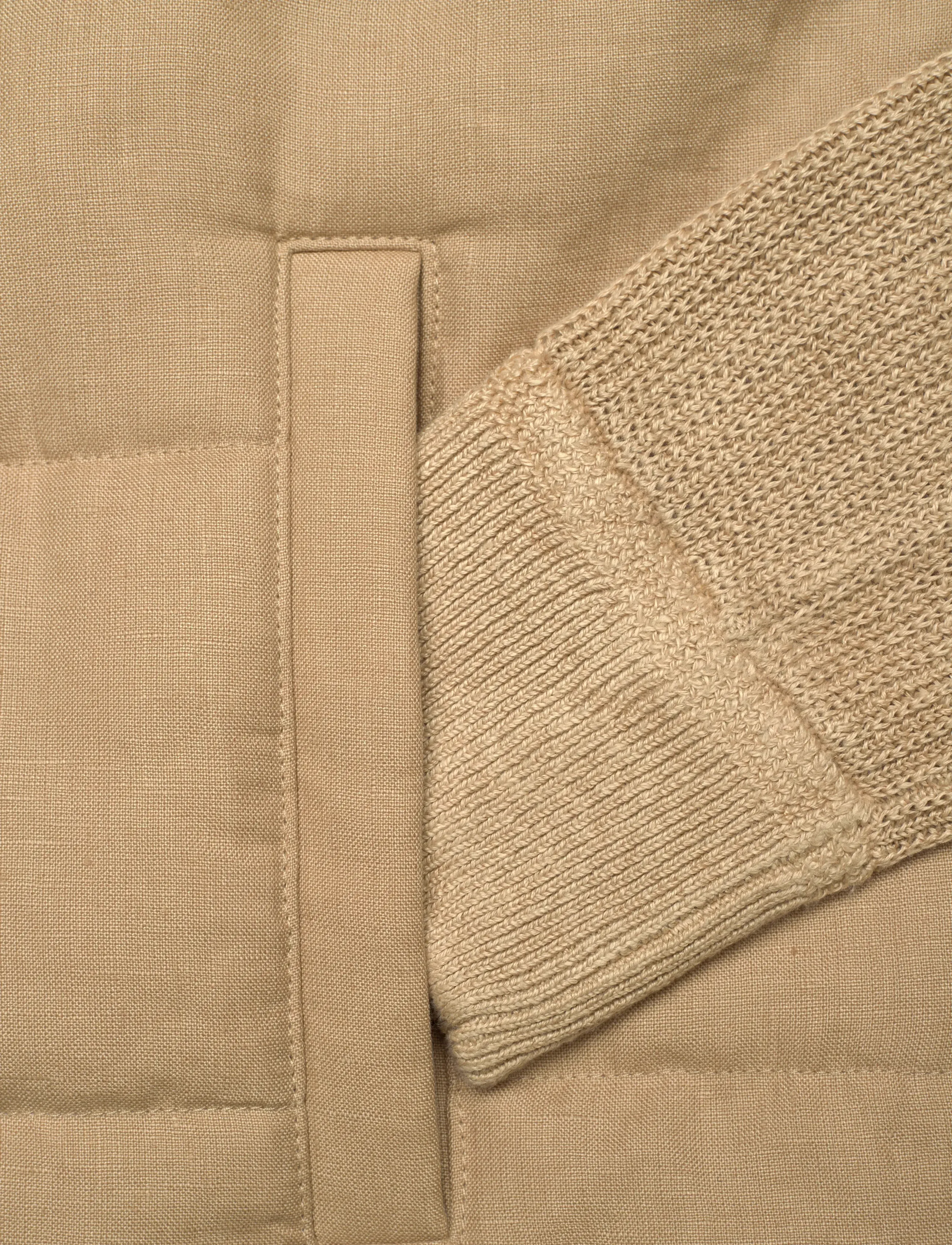Polo Ralph Lauren - Hybrid Linen Full-Zip Sweater - hybrid-jacken - vintage khaki com - 3