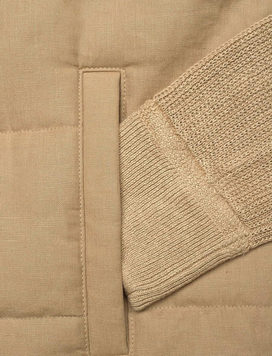 Polo Ralph Lauren - Hybrid Linen Full-Zip Sweater - kurtki hybrydowe - vintage khaki com - 3