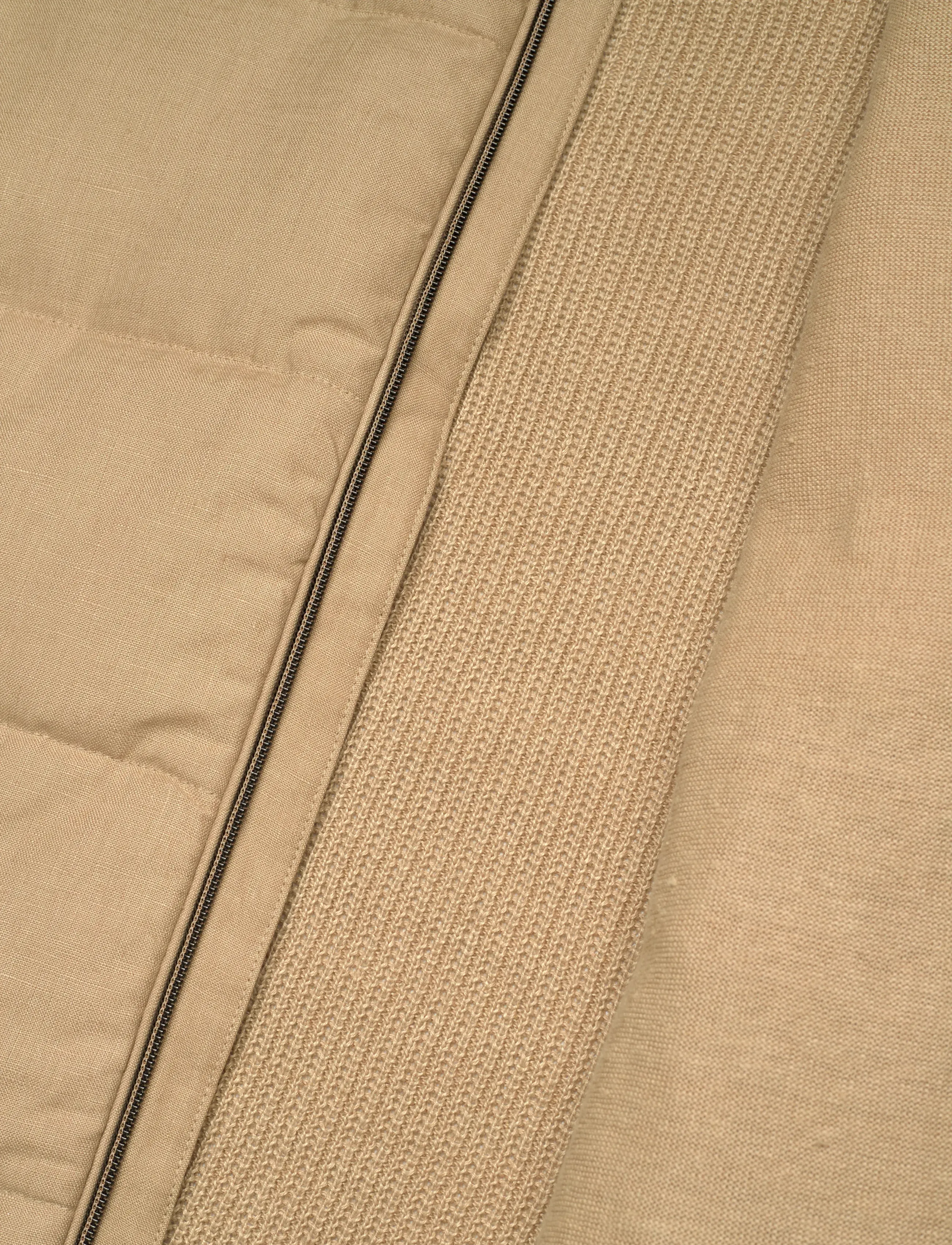 Polo Ralph Lauren - Hybrid Linen Full-Zip Sweater - hybrid-jacken - vintage khaki com - 4