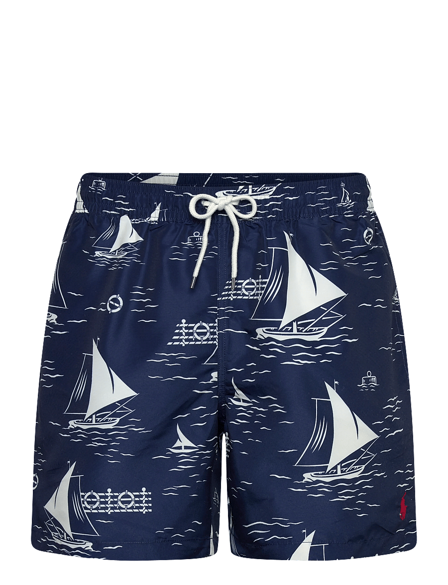 Polo Ralph Lauren - 5.75-Inch Traveler Classic Swim Trunk - ujumispüksid - all over sailboat - 0