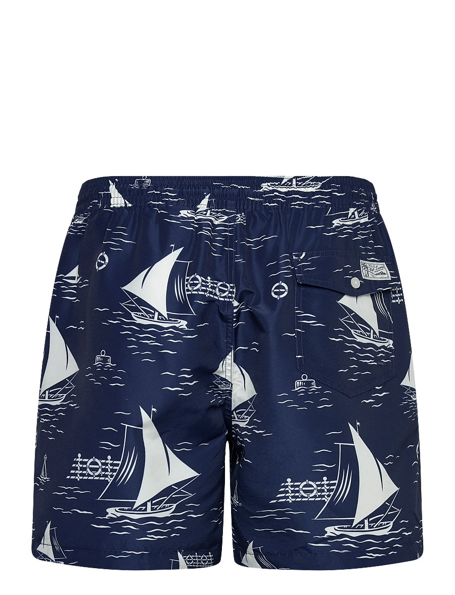 Polo Ralph Lauren - 5.75-Inch Traveler Classic Swim Trunk - ujumispüksid - all over sailboat - 1