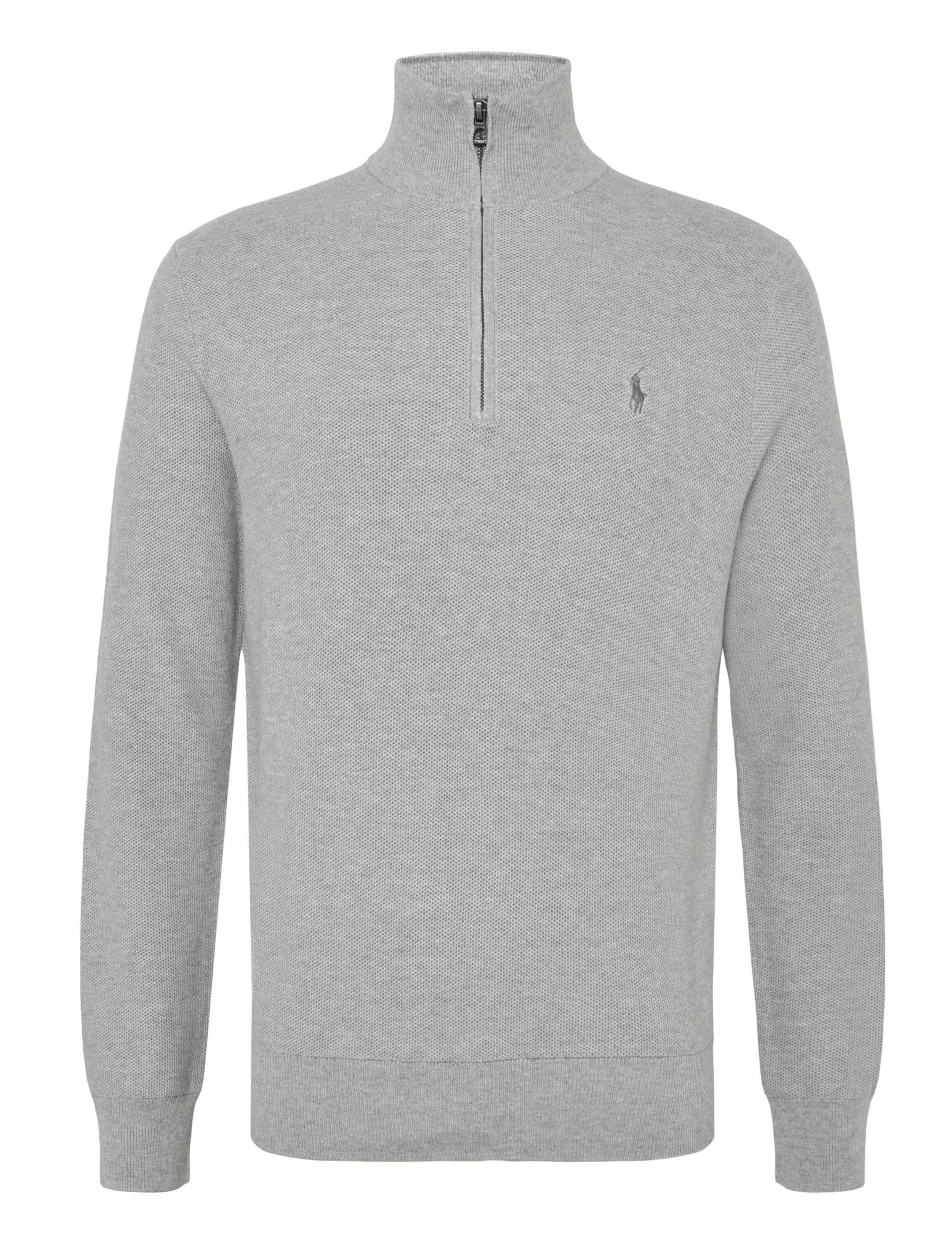 Polo Ralph Lauren - 32/2 COTTON-SWEATER-HALF ZIP - pullover mit halbem reißverschluss - andover heather - 1