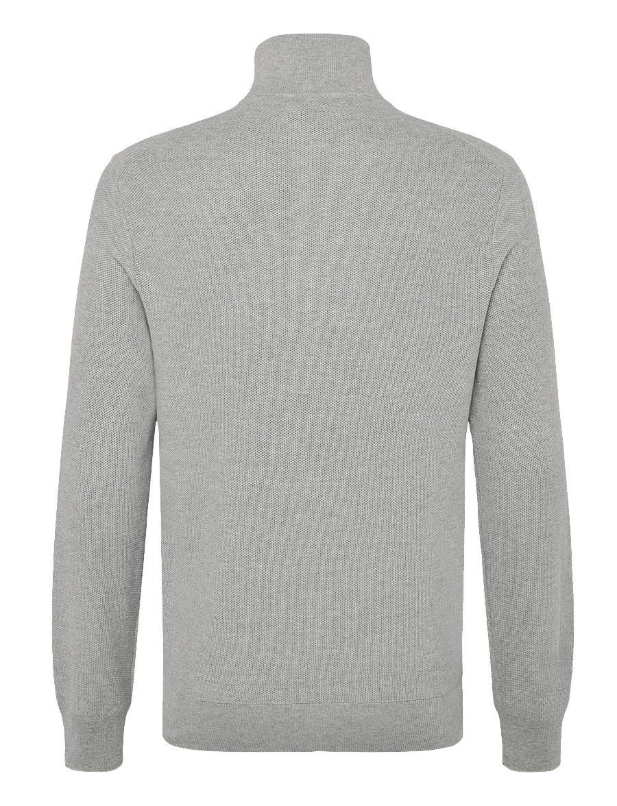 Polo Ralph Lauren - 32/2 COTTON-SWEATER-HALF ZIP - pullover mit halbem reißverschluss - andover heather - 2