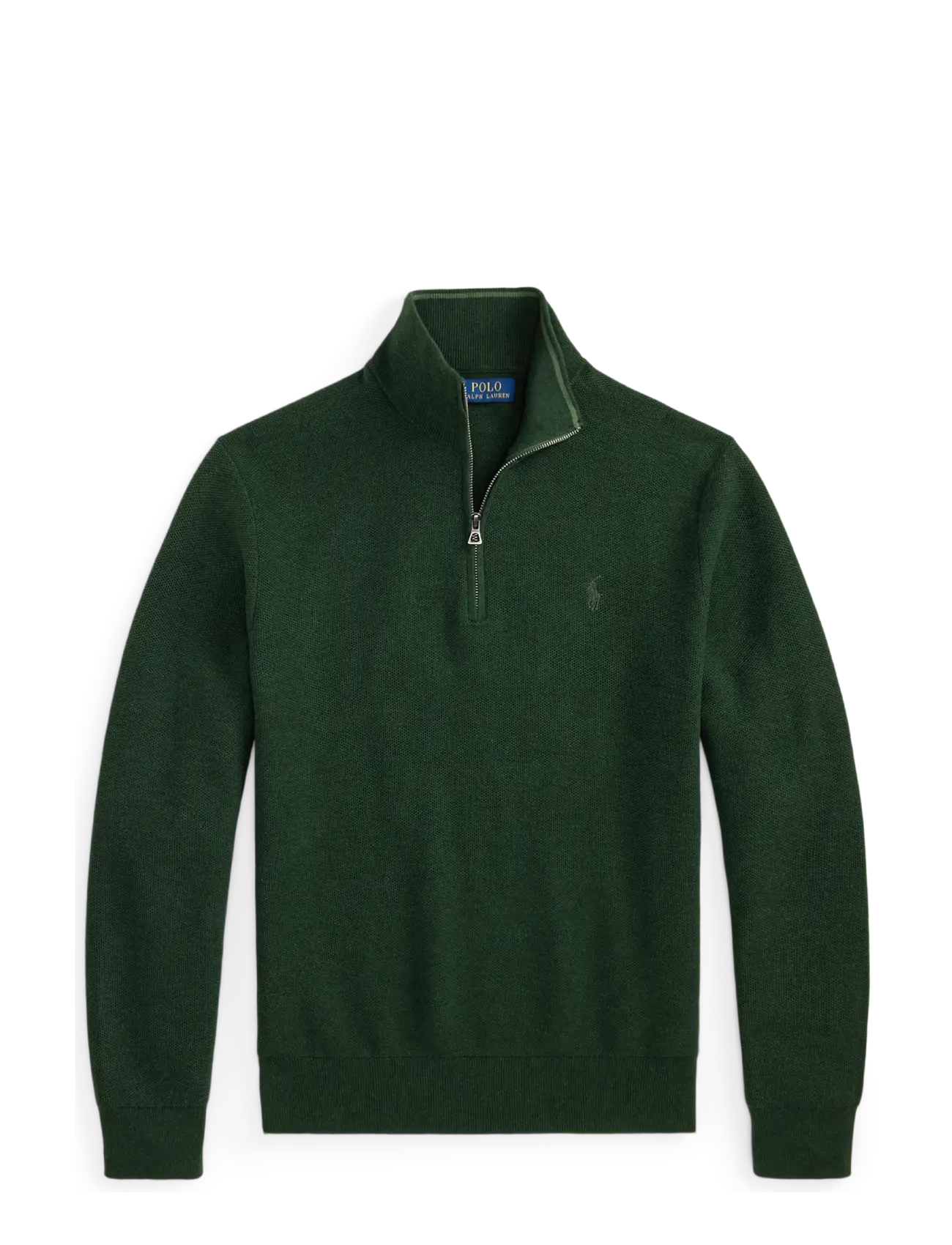 Polo Ralph Lauren - 32/2 COTTON-SWEATER-HALF ZIP - halfzip strik - lodgepole pine he - 1