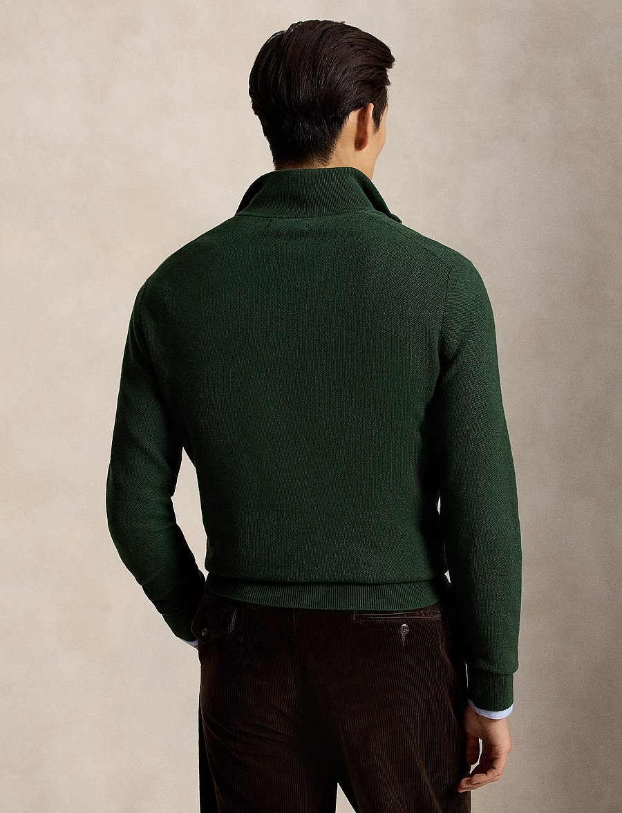Polo Ralph Lauren - 32/2 COTTON-SWEATER-HALF ZIP - pullover mit halbem reißverschluss - lodgepole pine he - 2