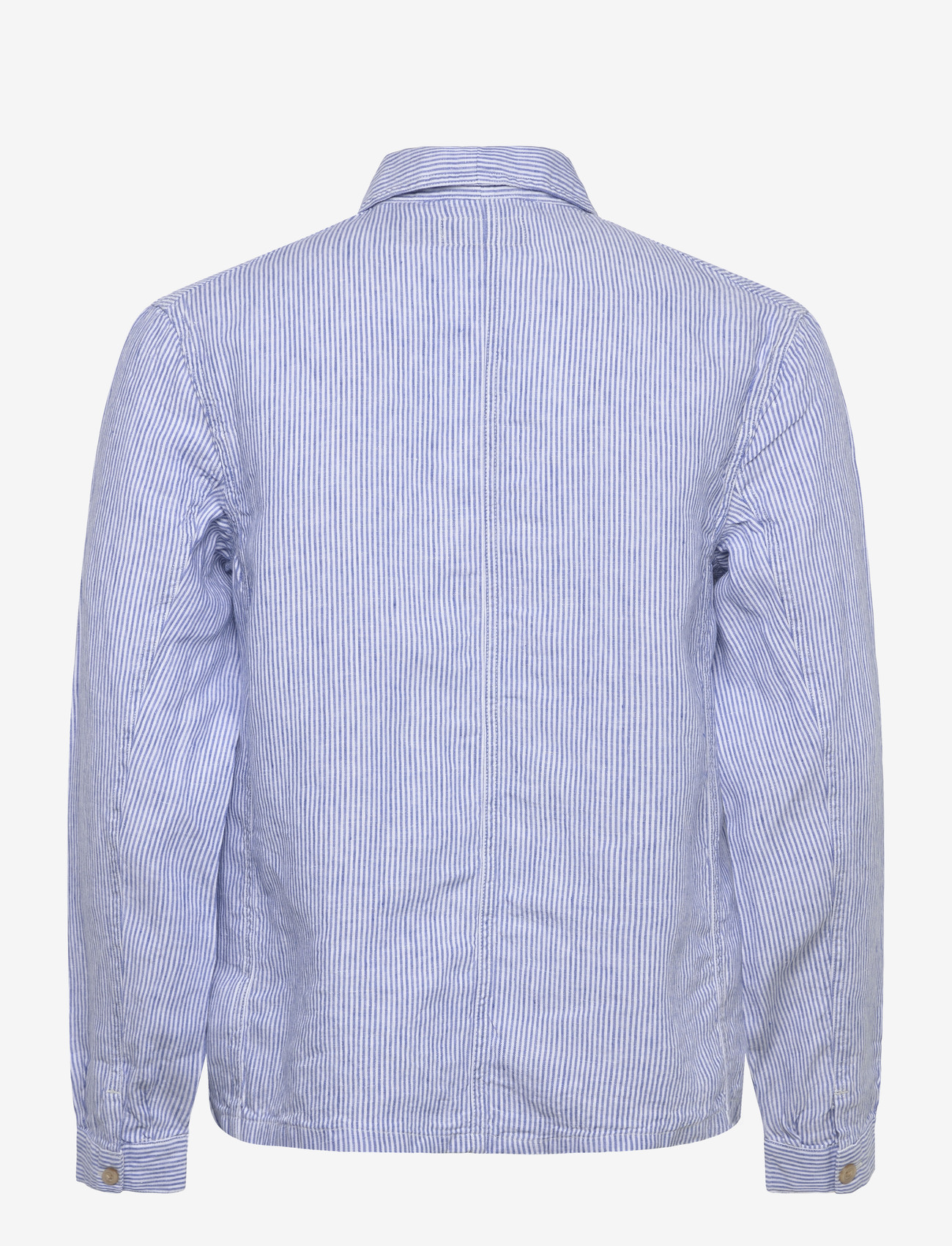Polo Ralph Lauren - Linen Utility Overshirt - basic-hemden - 7294 cabana blue - 1