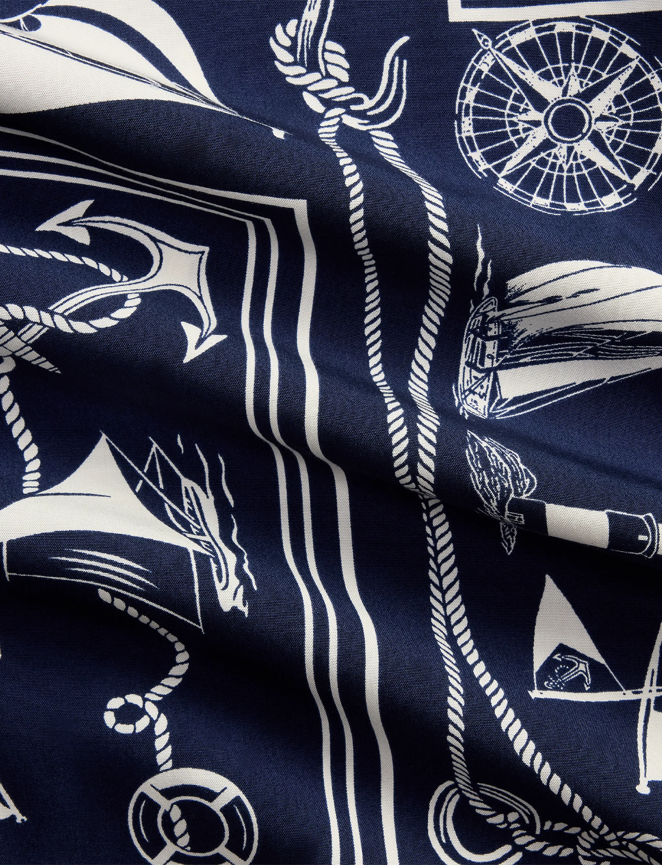 Polo Ralph Lauren - Classic Fit Nautical Bandanna Shirt - mustriga särgid - 7267 nautical ban - 5