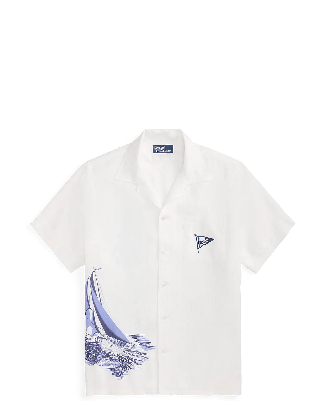 Polo Ralph Lauren | Classic Fit Nautical Linen Camp Shirt | XL