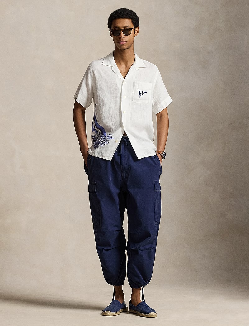 Polo Ralph Lauren - Classic Fit Nautical Linen Camp Shirt - hemden mit muster - 7277 vintage naut - 3