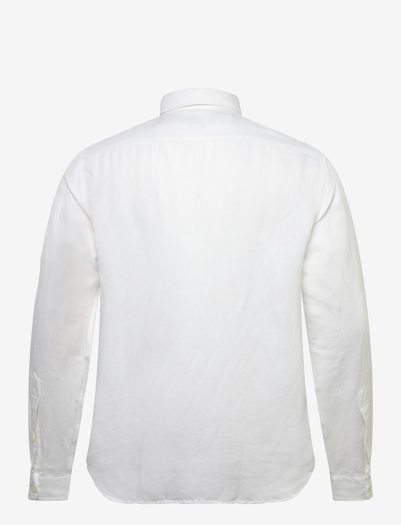 Polo Ralph Lauren - Classic Fit Linen-Silk Workshirt - basic skjorter - white - 1