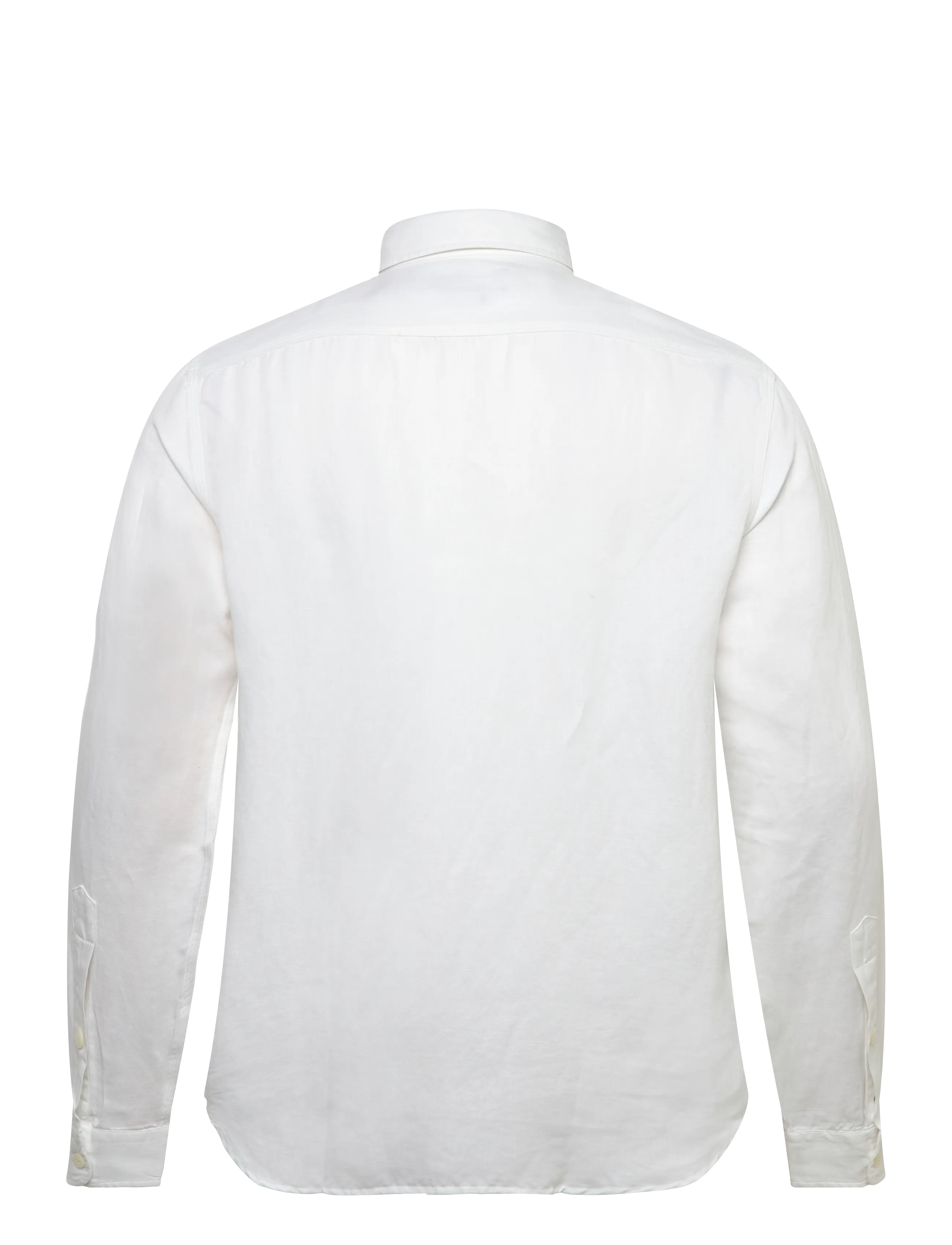 Polo Ralph Lauren - Classic Fit Linen-Silk Workshirt - basic skjorter - white - 1