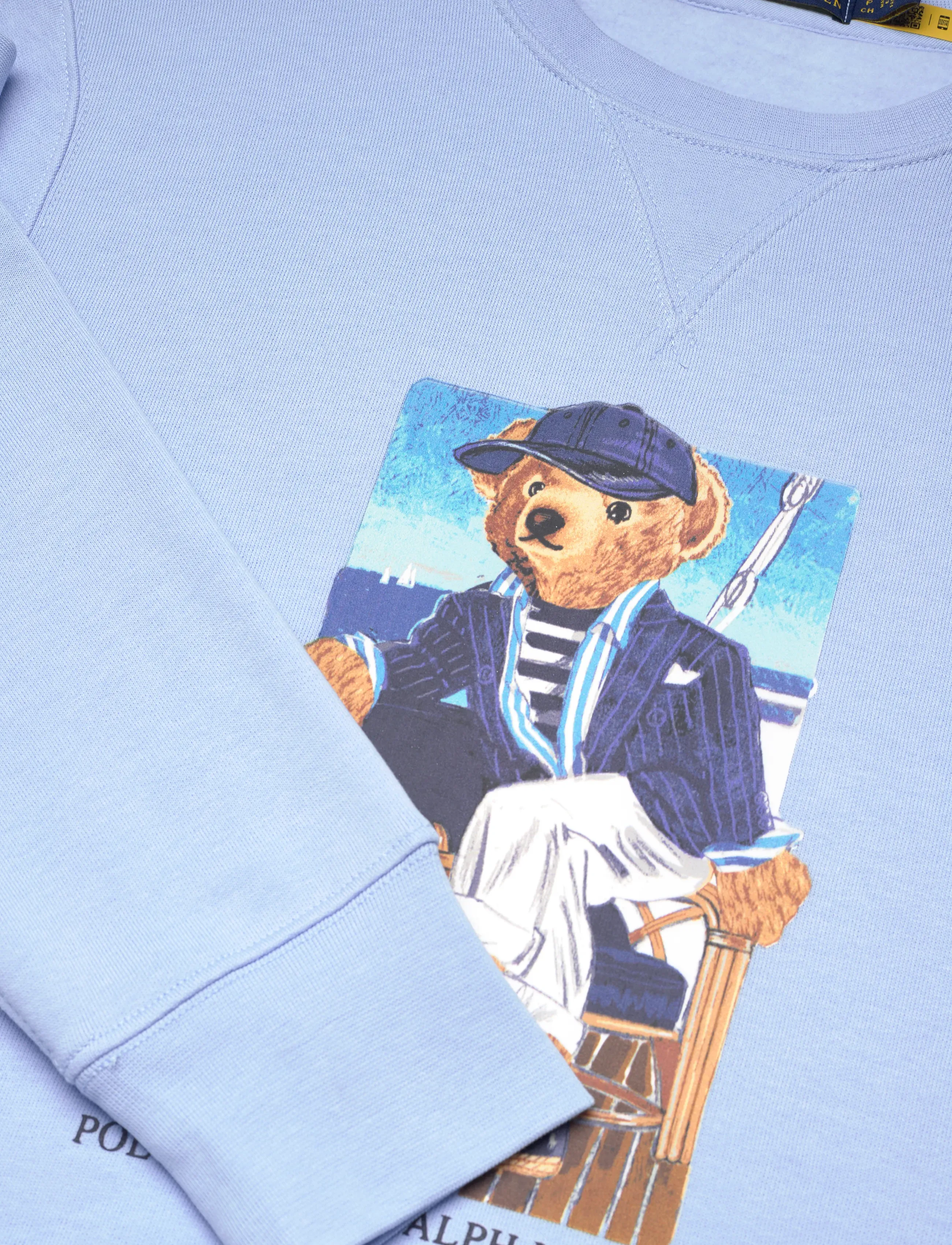 Polo Ralph Lauren - Polo Bear Fleece Sweatshirt - sweats - newport bear- off - 2
