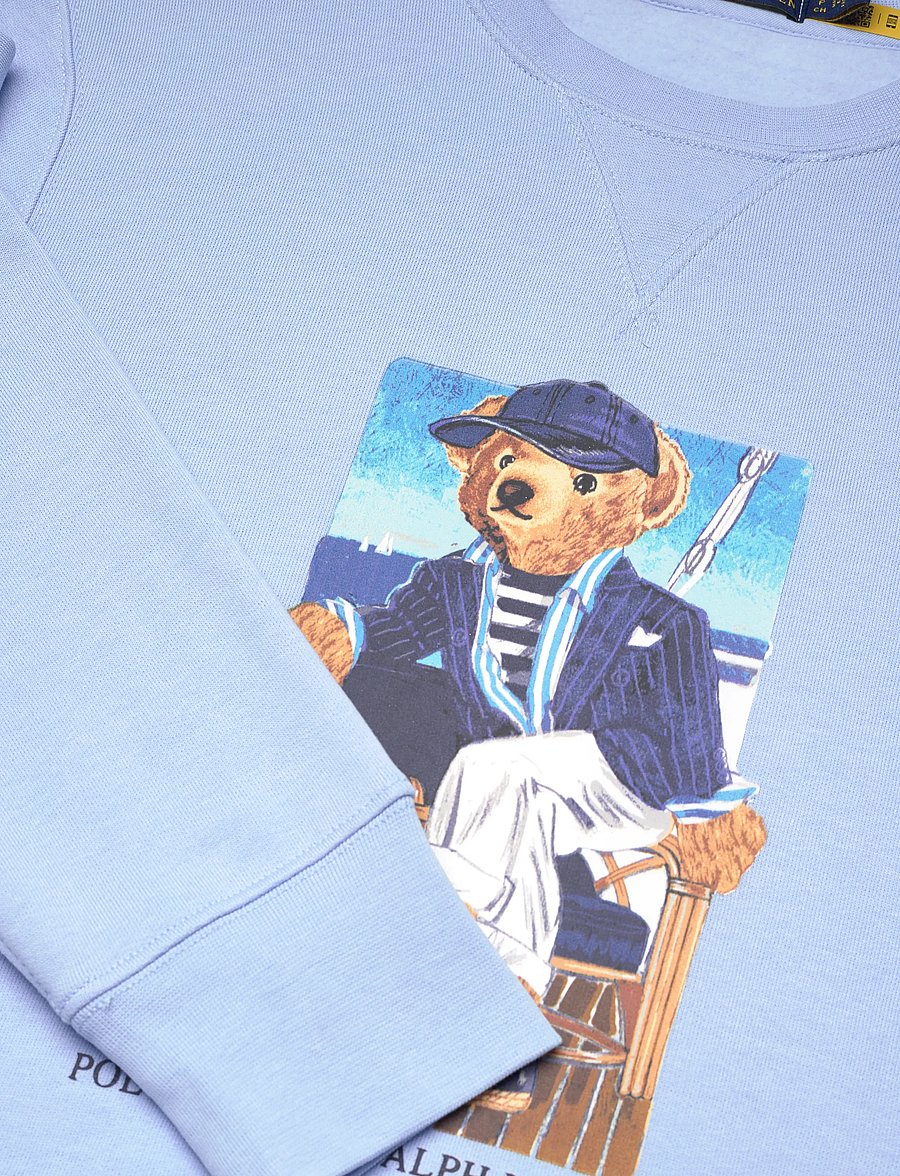 Polo Ralph Lauren - Polo Bear Fleece Sweatshirt - sweats - newport bear- off - 2