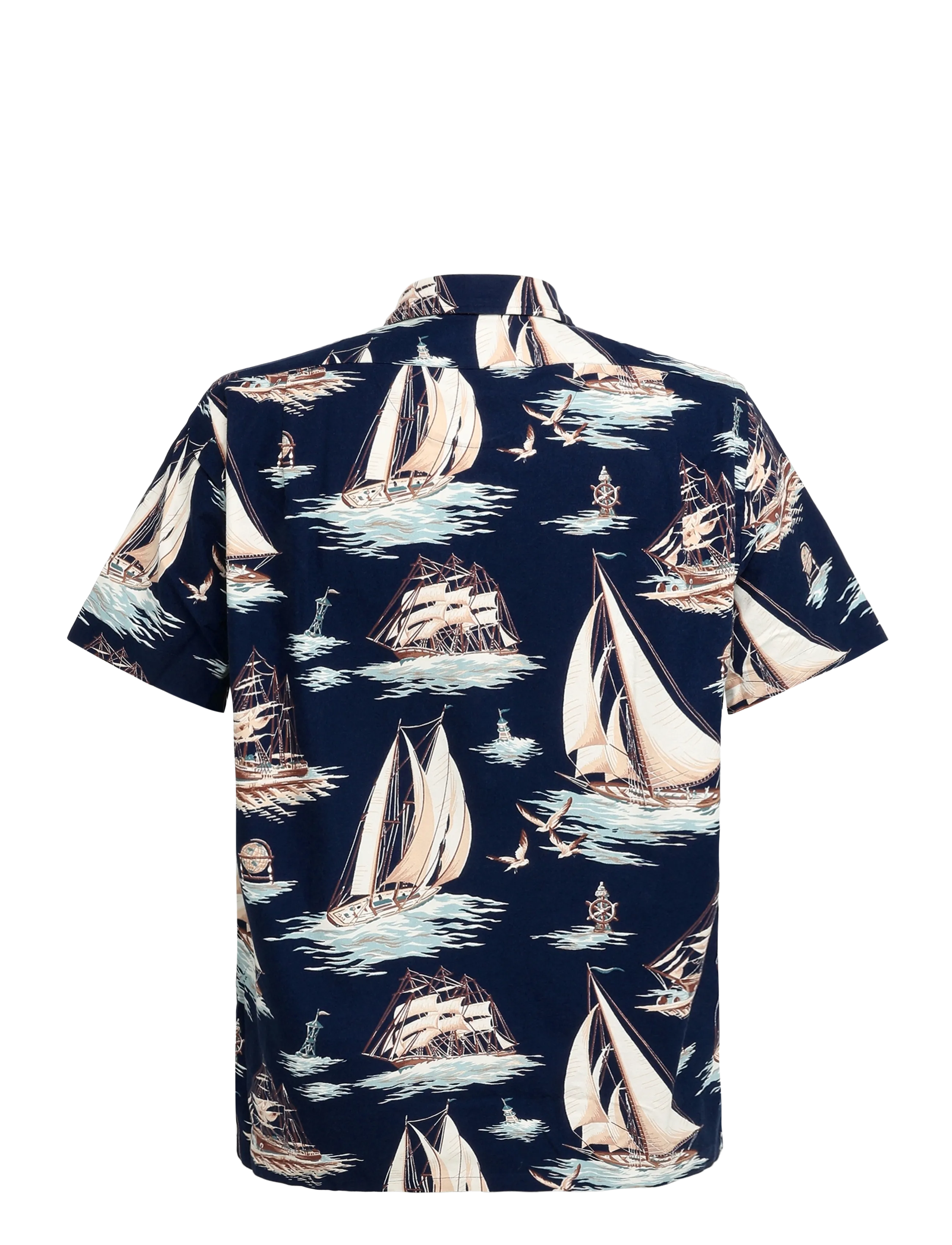 Polo Ralph Lauren - Classic Fit Sailboat-Print Oxford Shirt - 7247 vintage scho - 1