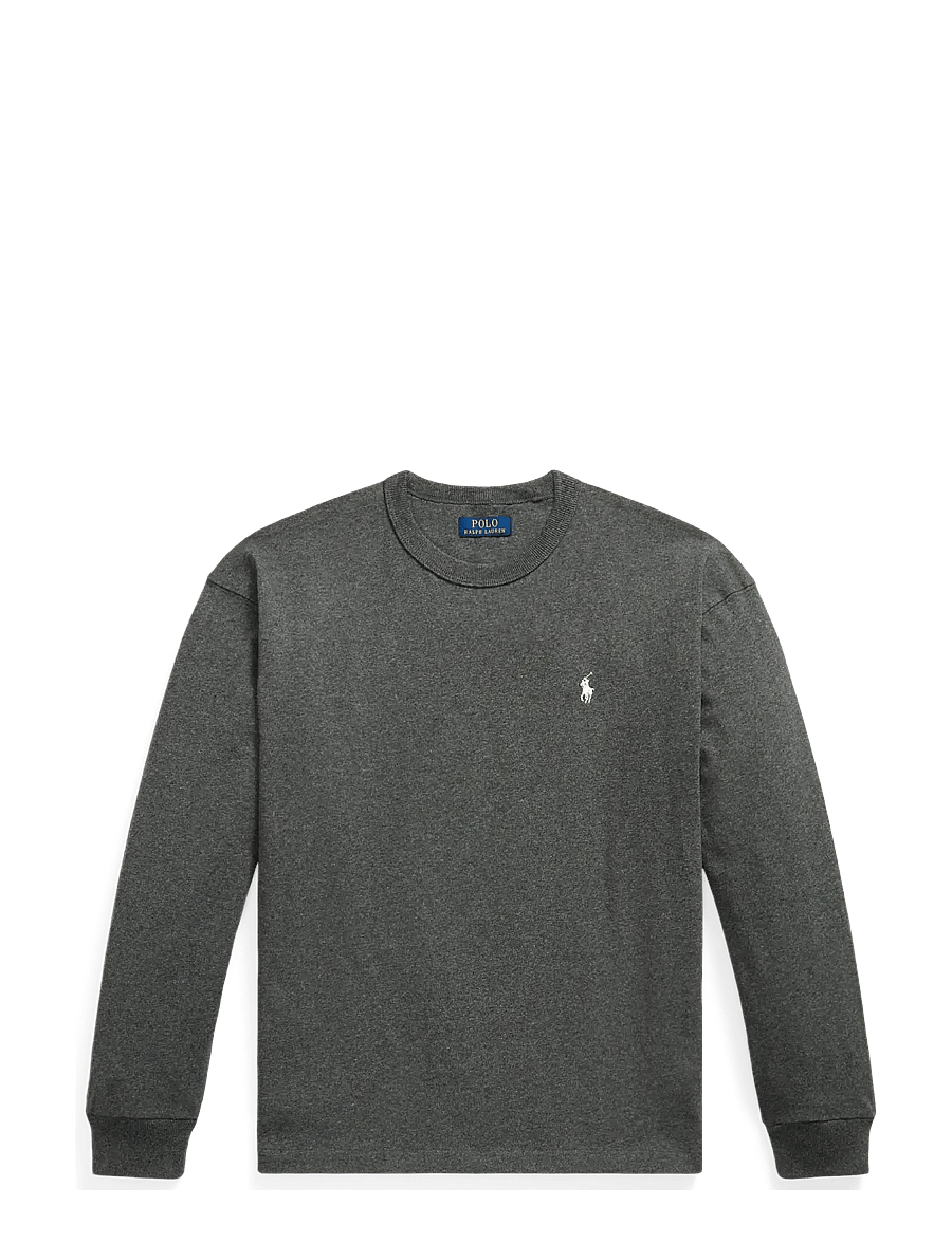 Polo Ralph Lauren - Relaxed Fit Jersey Long-Sleeve T-Shirt - windsor heather/c - 2