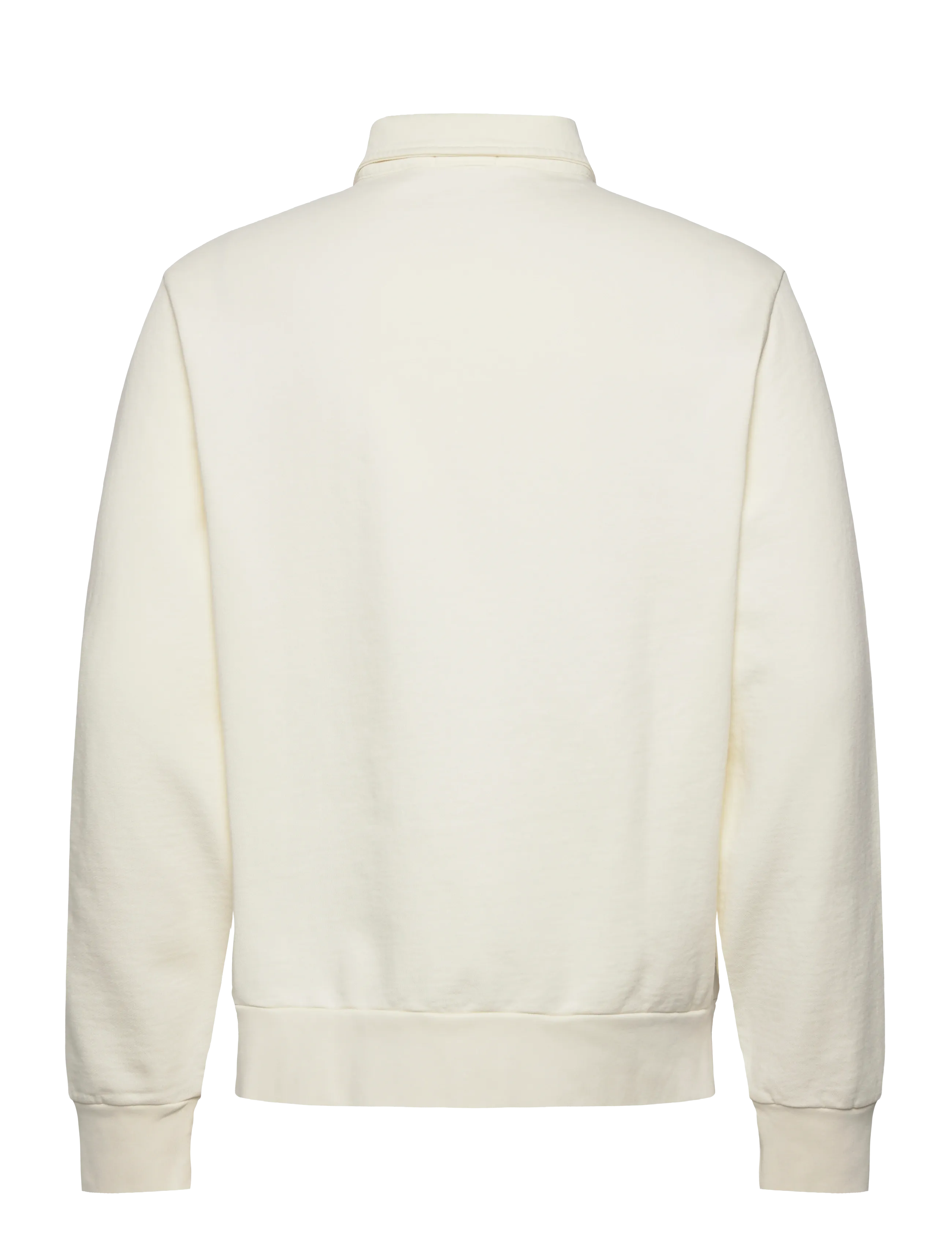 Polo Ralph Lauren - Loopback Fleece Quarter-Zip Sweatshirt - long-sleeved polos - clubhouse cream - 1