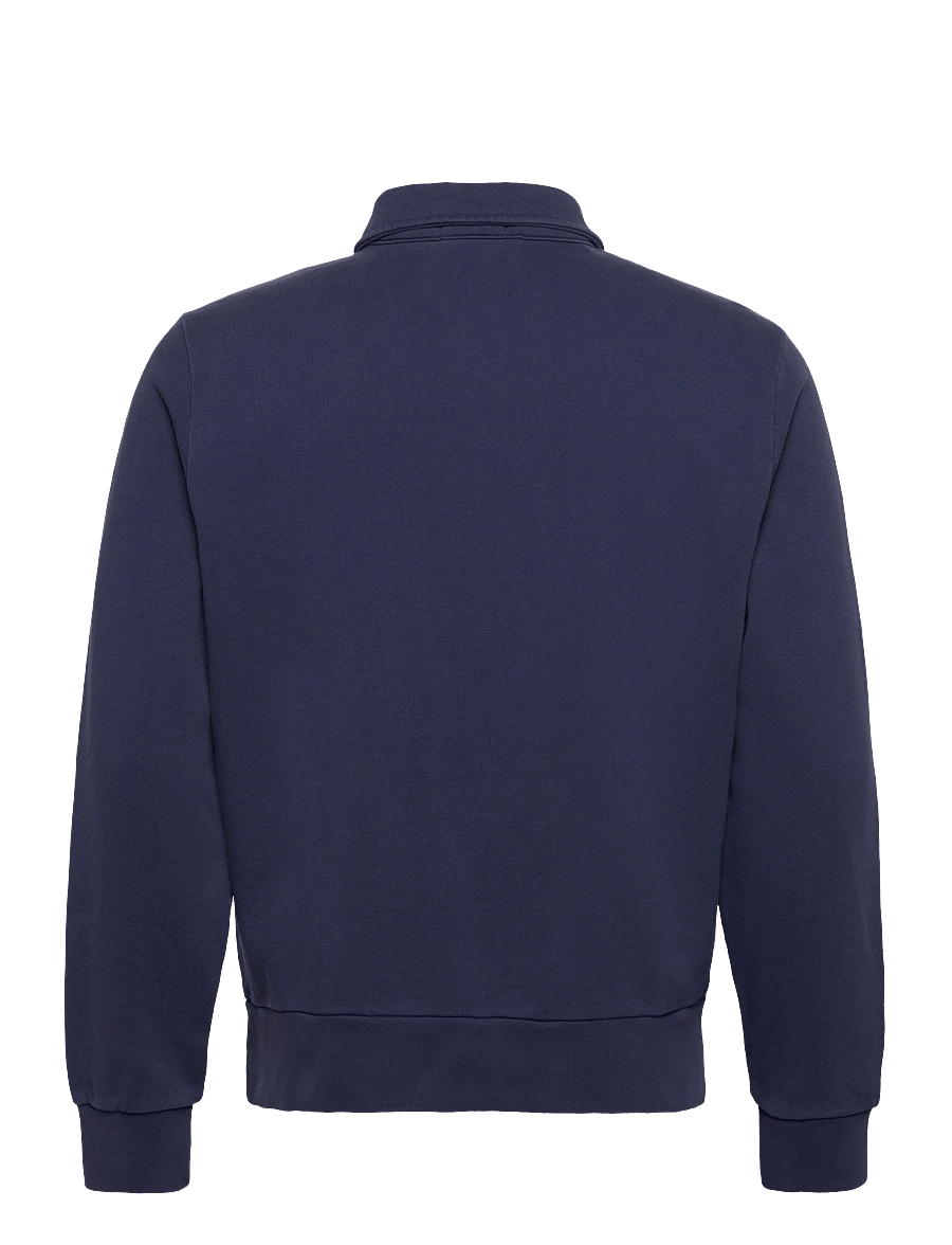 Polo Ralph Lauren - Loopback Fleece Quarter-Zip Sweatshirt - långärmade pikéer - cruise navy - 1