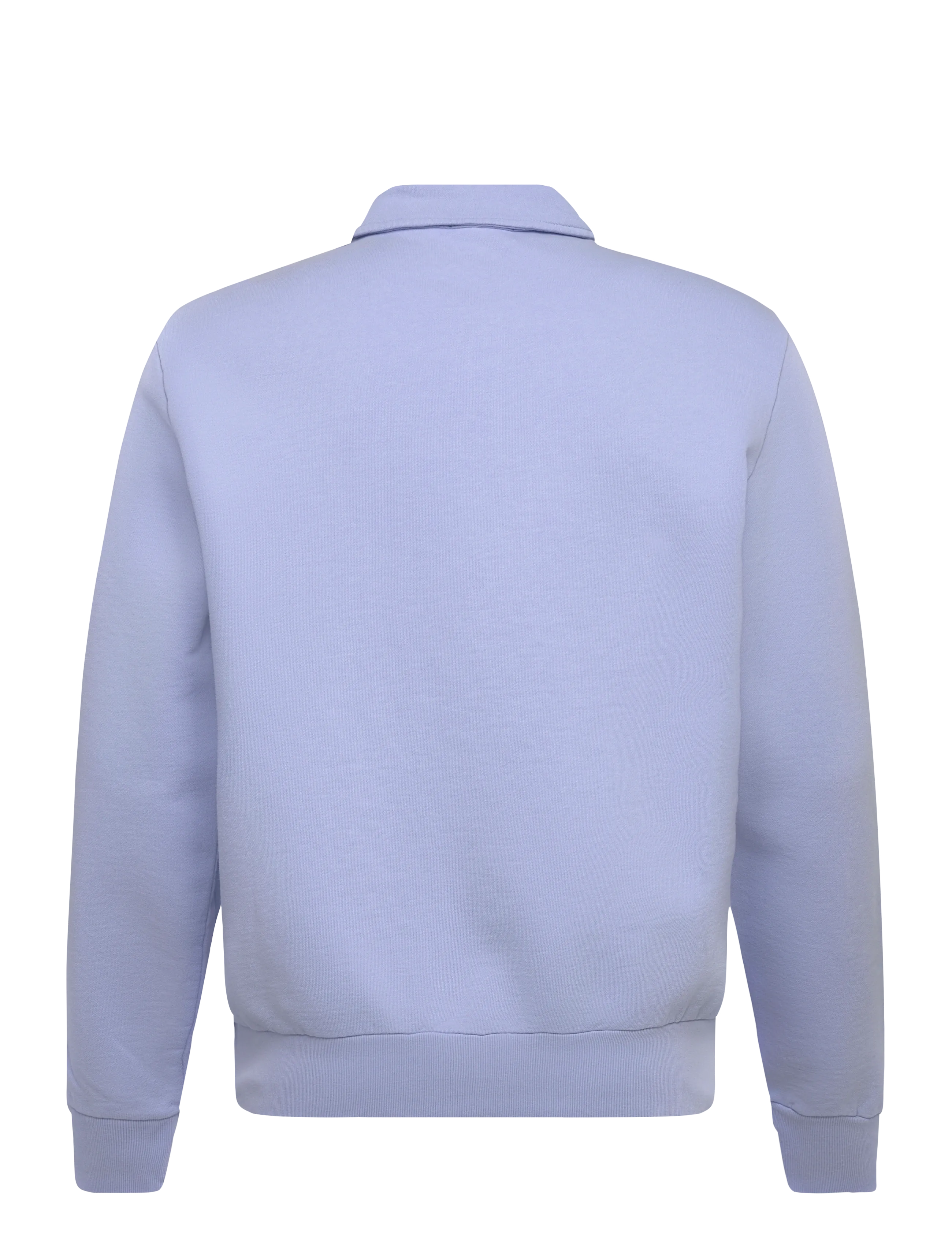 Polo Ralph Lauren - Loopback Fleece Quarter-Zip Sweatshirt - polos à manches longues - pebble blue - 1