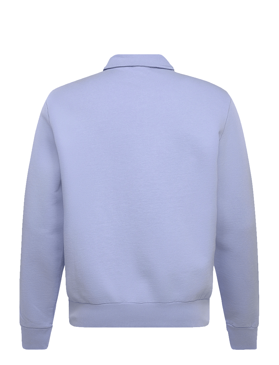 Polo Ralph Lauren - Loopback Fleece Quarter-Zip Sweatshirt - Überhemden - pebble blue - 1