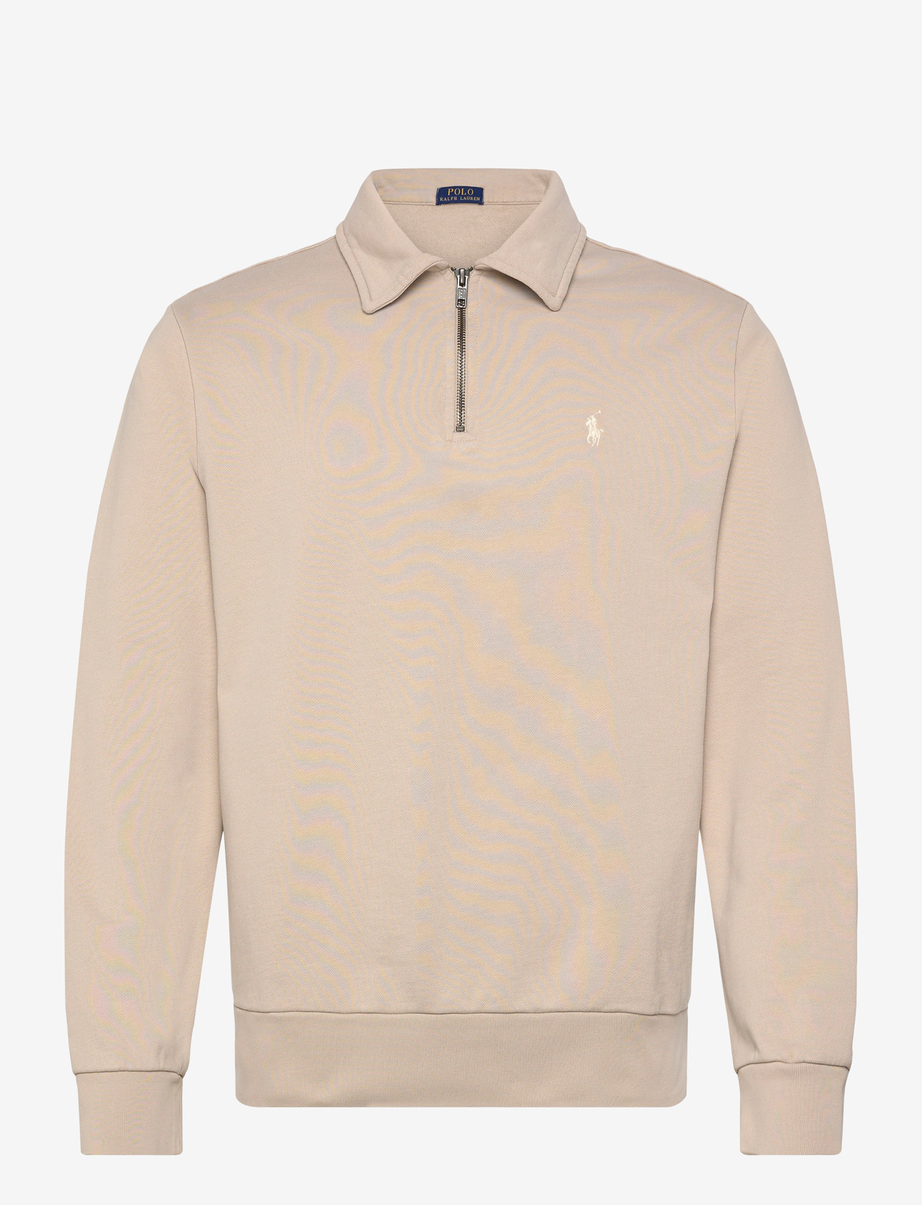 Polo Ralph Lauren - Loopback Fleece Quarter-Zip Sweatshirt - pikkade varrukatega polod - stoneware grey - 1