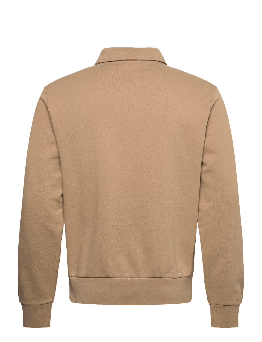 Polo Ralph Lauren - Loopback Fleece Quarter-Zip Sweatshirt - Überhemden - vintage khaki - 1