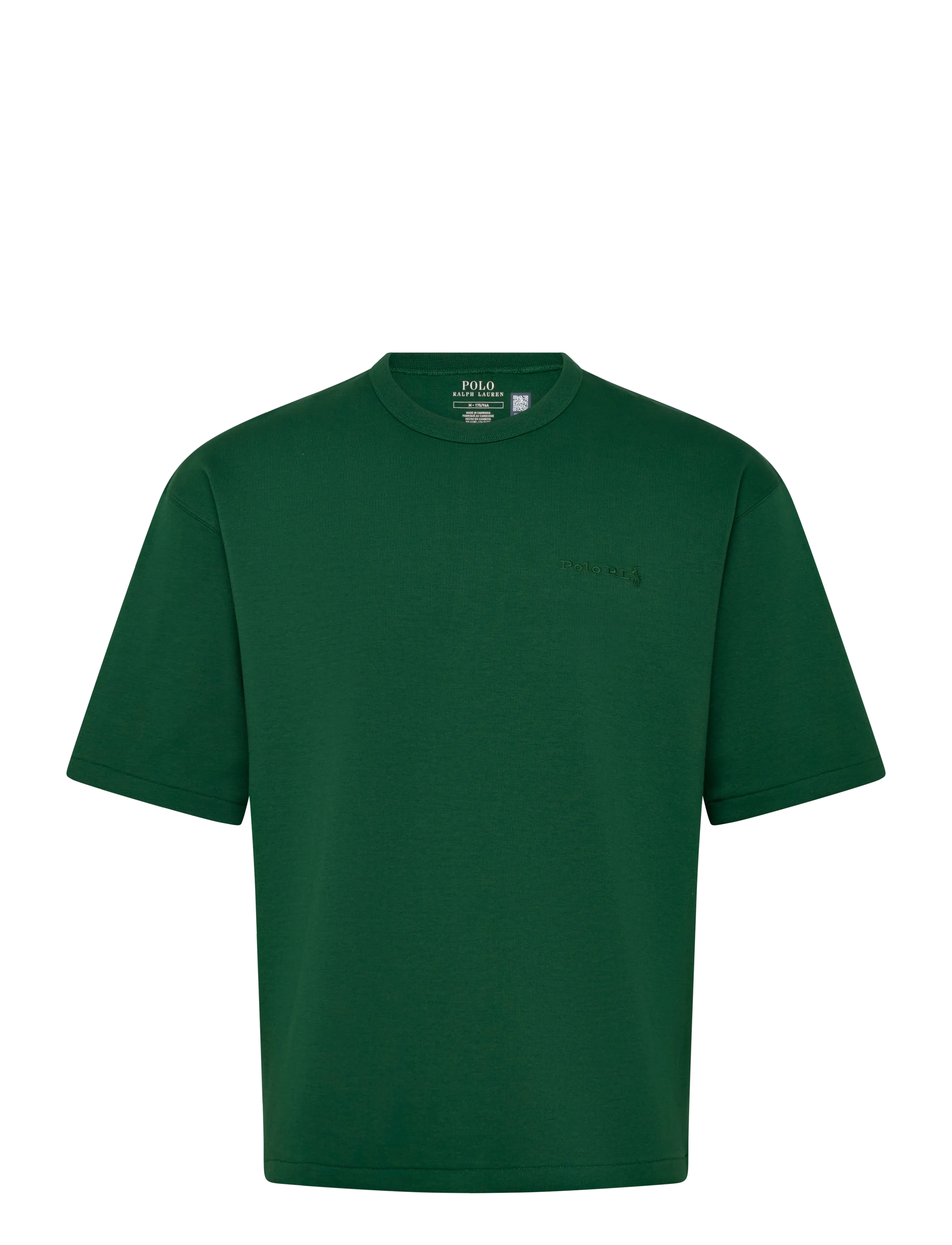 Polo Ralph Lauren Relaxed Fit Double-Knit T-Shirt, M, T-shirts, Grün - Short-sleeved, Männerswear