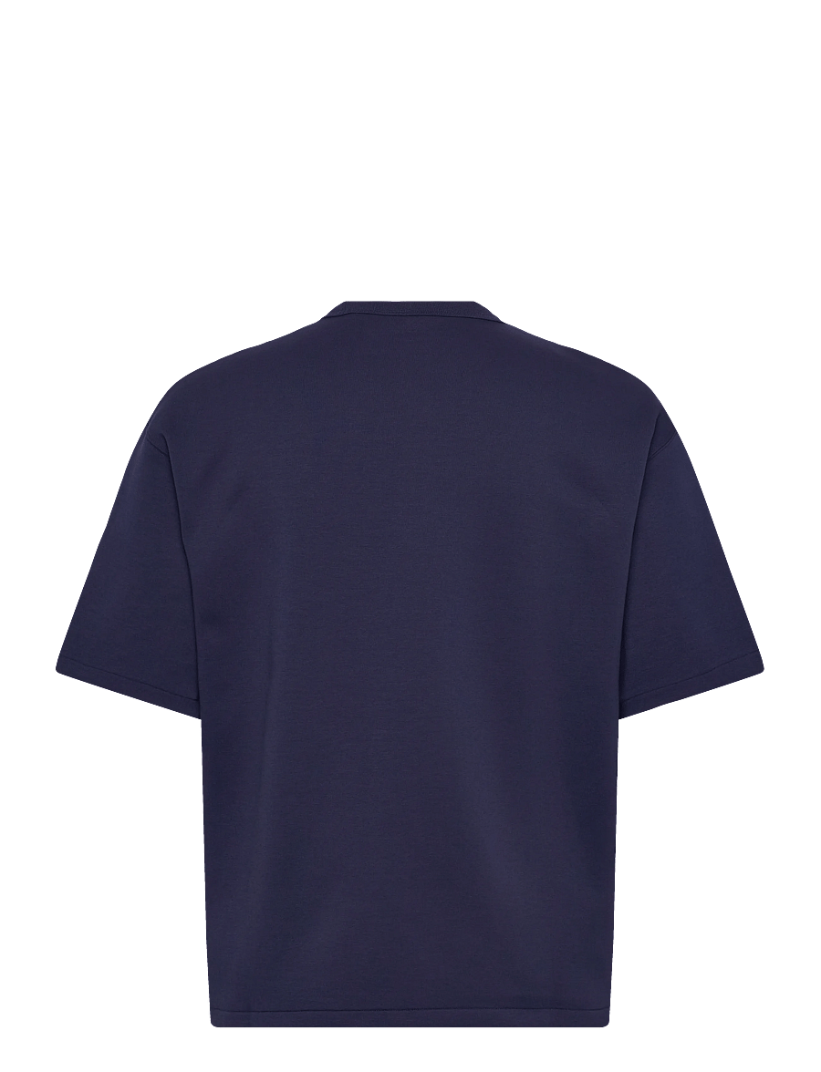 Polo Ralph Lauren - Relaxed Fit Double-Knit T-Shirt - short-sleeved t-shirts - newport navy - 1