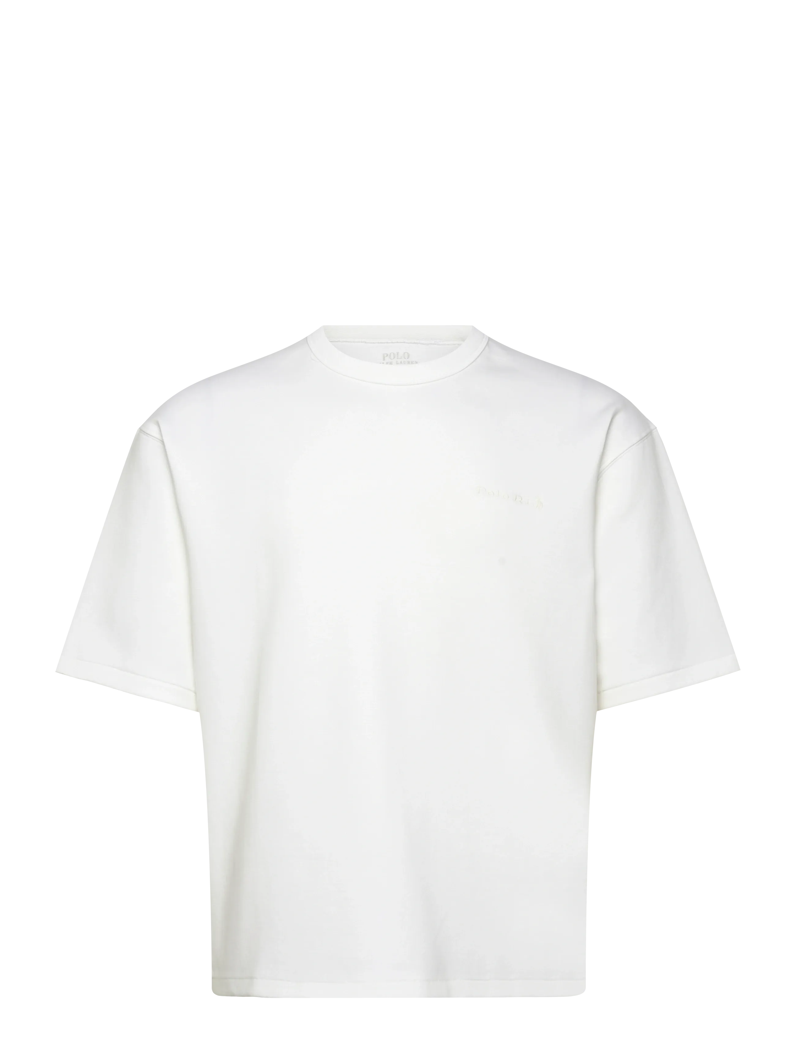 Polo Ralph Lauren Relaxed Fit Double-Knit T-Shirt, XL, White, T-Shirts > Kortærmede, Herre
