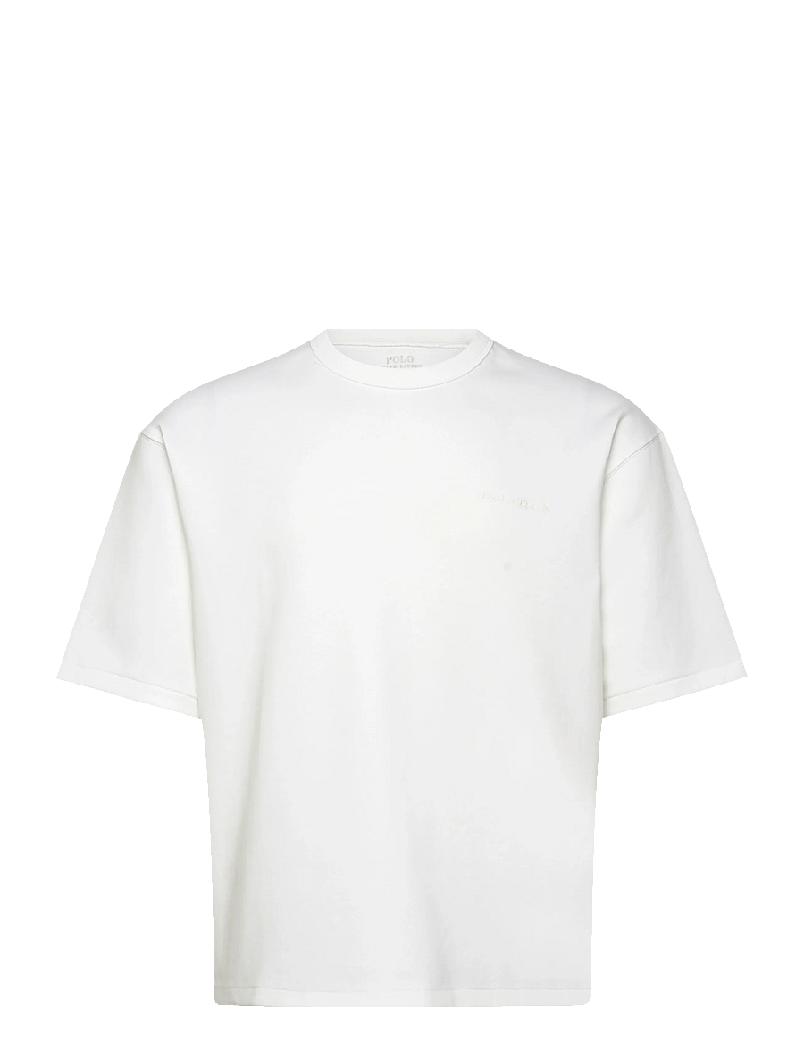 Polo Ralph Lauren - Relaxed Fit Double-Knit T-Shirt - short-sleeved t-shirts - white - 0