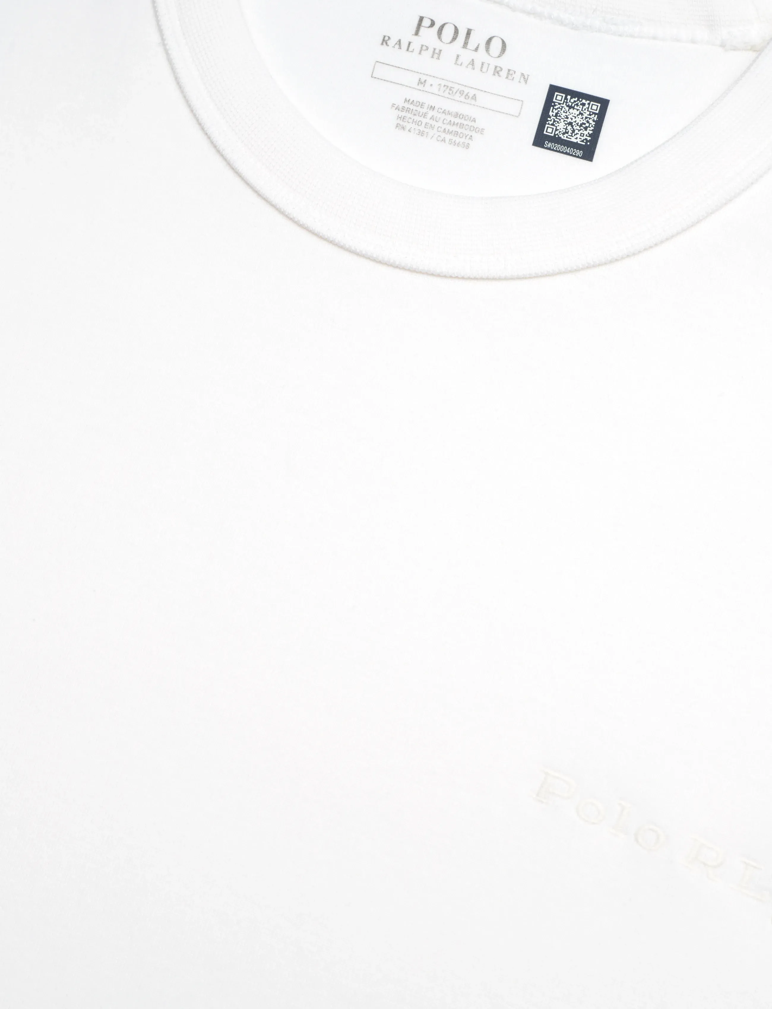 Polo Ralph Lauren - Relaxed Fit Double-Knit T-Shirt - kortærmede t-shirts - white - 2