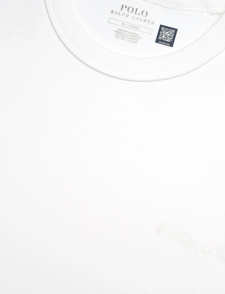 Polo Ralph Lauren - Relaxed Fit Double-Knit T-Shirt - short-sleeved t-shirts - white - 2