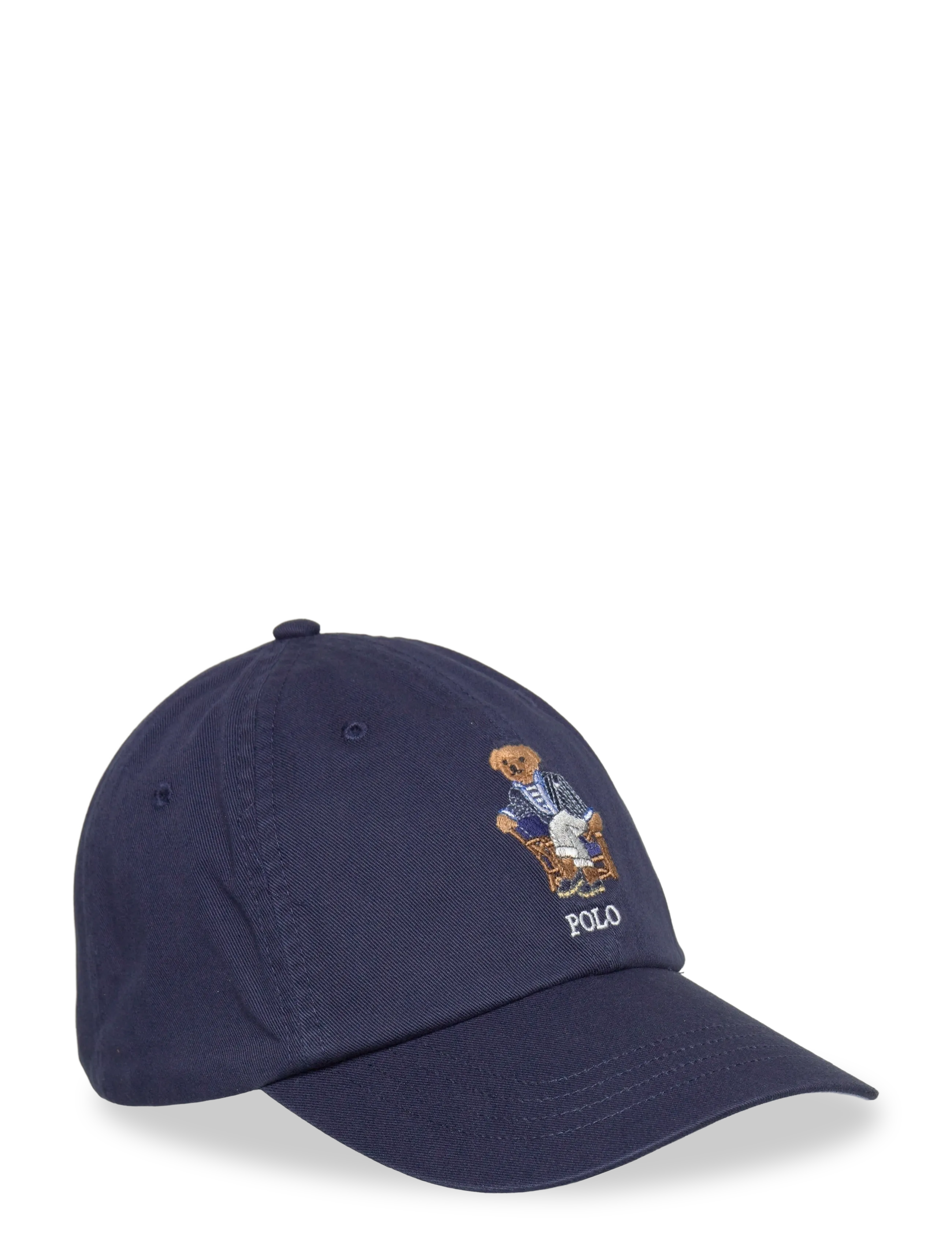 Polo Ralph Lauren Bear Twill Ball Cap, One Size, Headwear, Marineblau - Caps, Männerswear