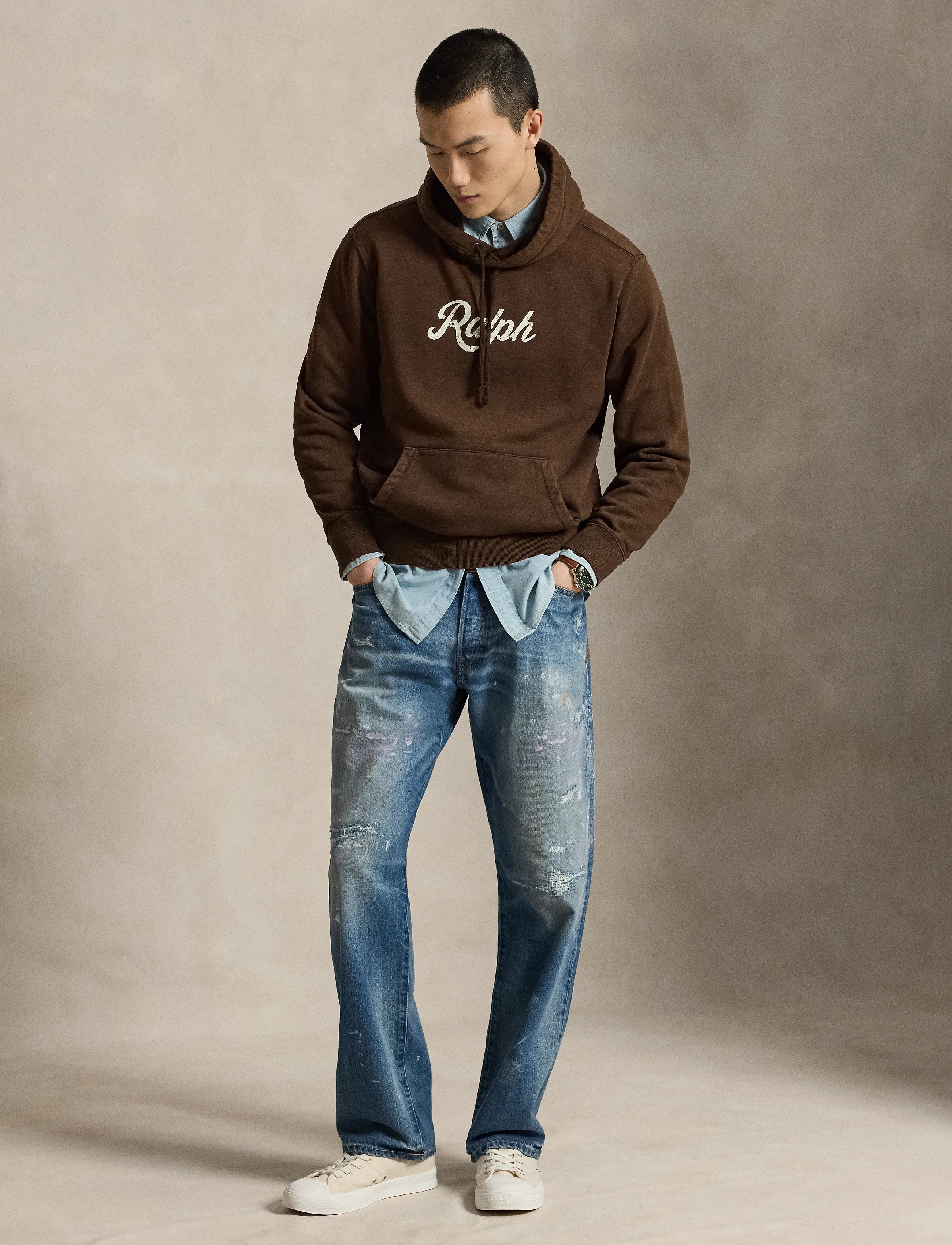 Polo Ralph Lauren - The Ralph Logo Hoodie - hoodies - copper brown - 3