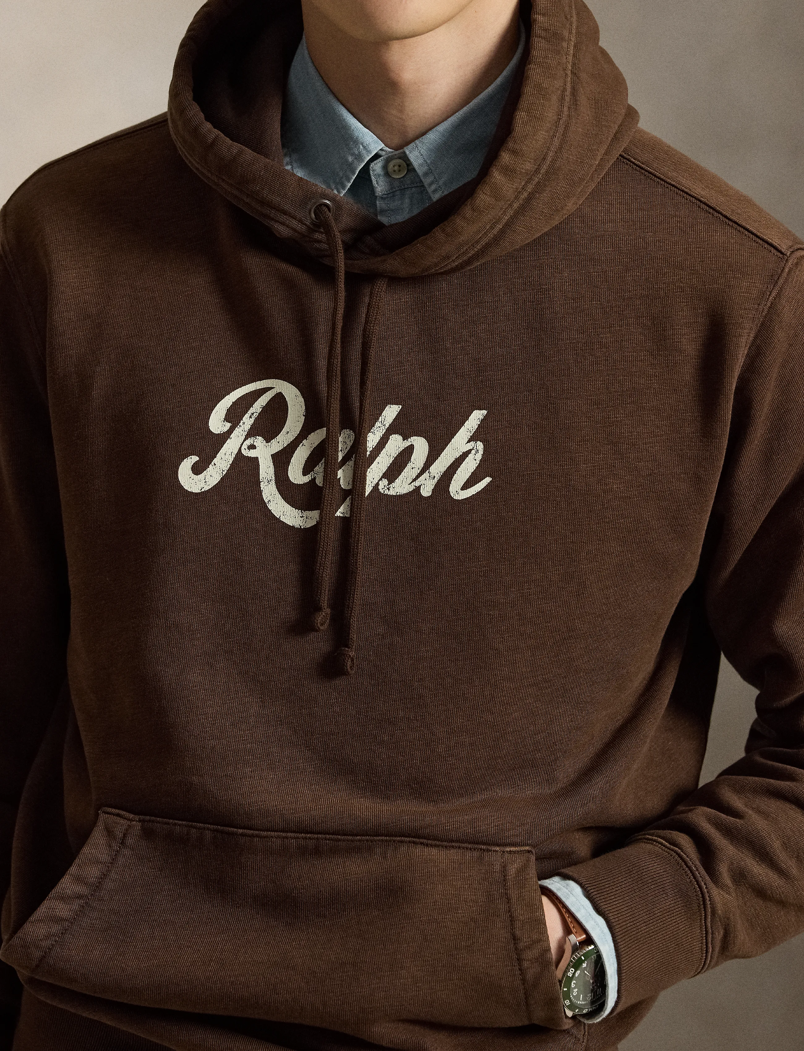 Polo Ralph Lauren - The Ralph Logo Hoodie - hoodies - copper brown - 4